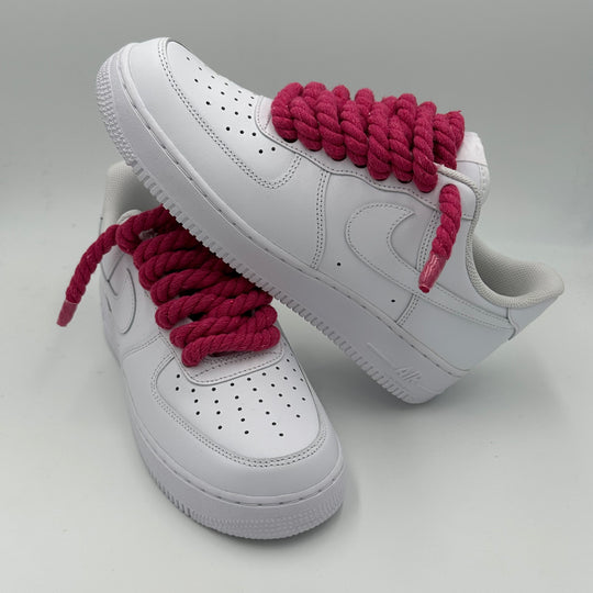 Nike Air Force 1 “Rope Laces Ultra Pink” - EV8 Style