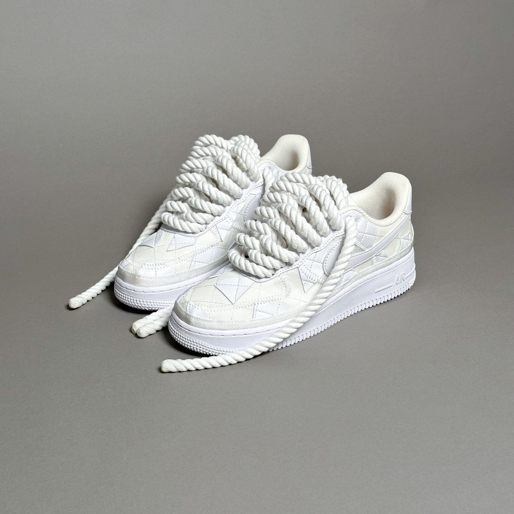 Nike Air Force 1 Billie Eilish "Rope Laces White" V2 - EV8 Style
