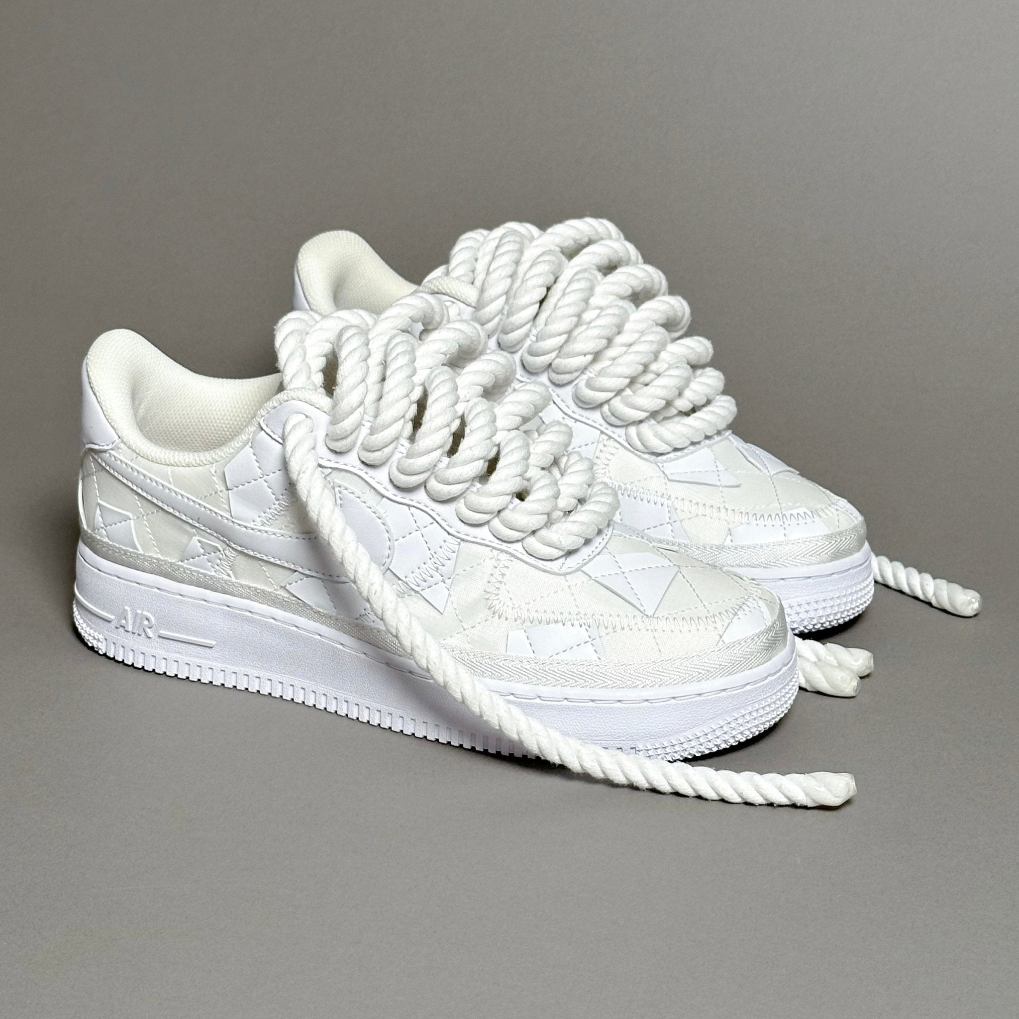 Nike Air Force 1 Billie Eilish "Rope Laces White" V2 - EV8 Style