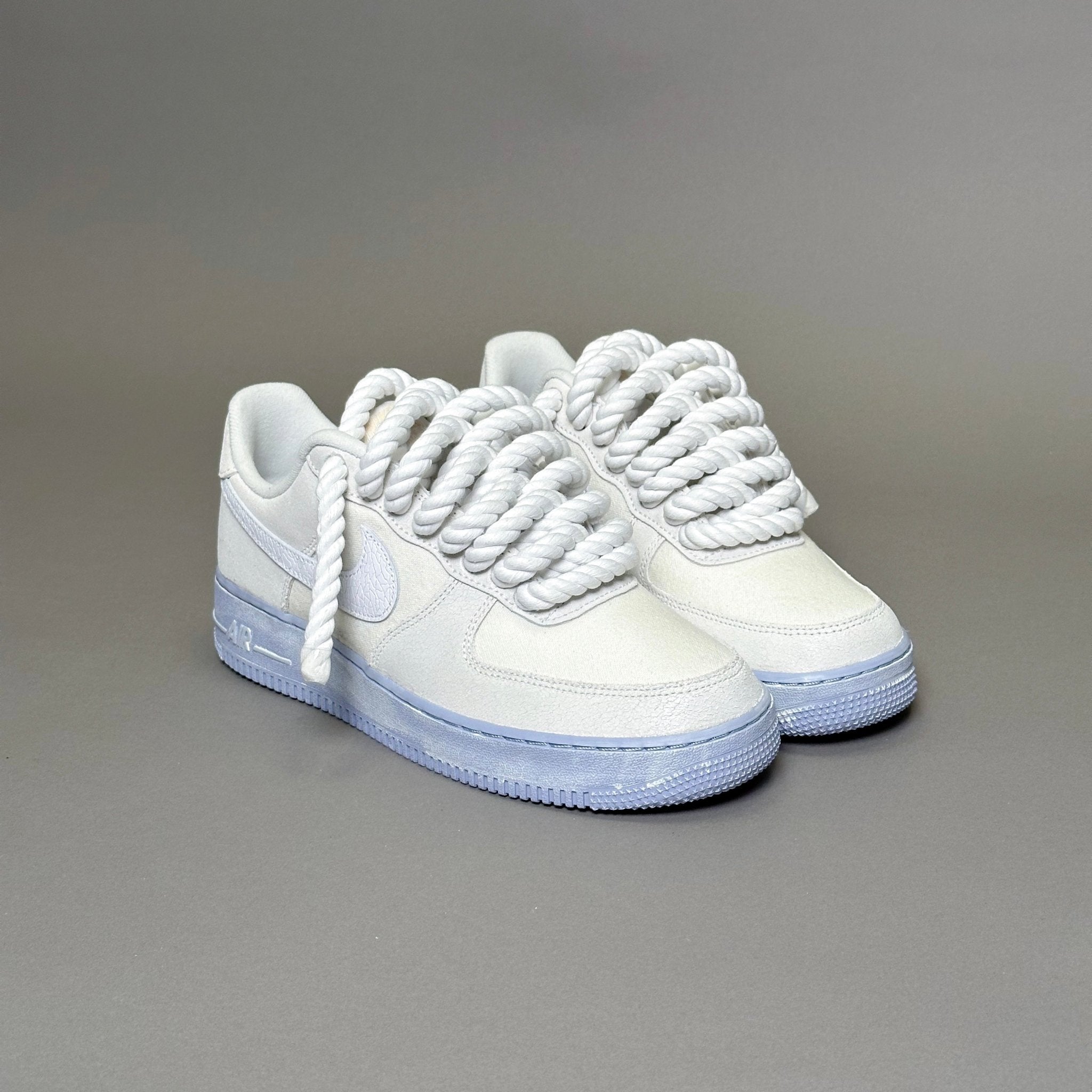 Nike Air Force 1 EMB “Rope Laces White” V1 - EV8 Style