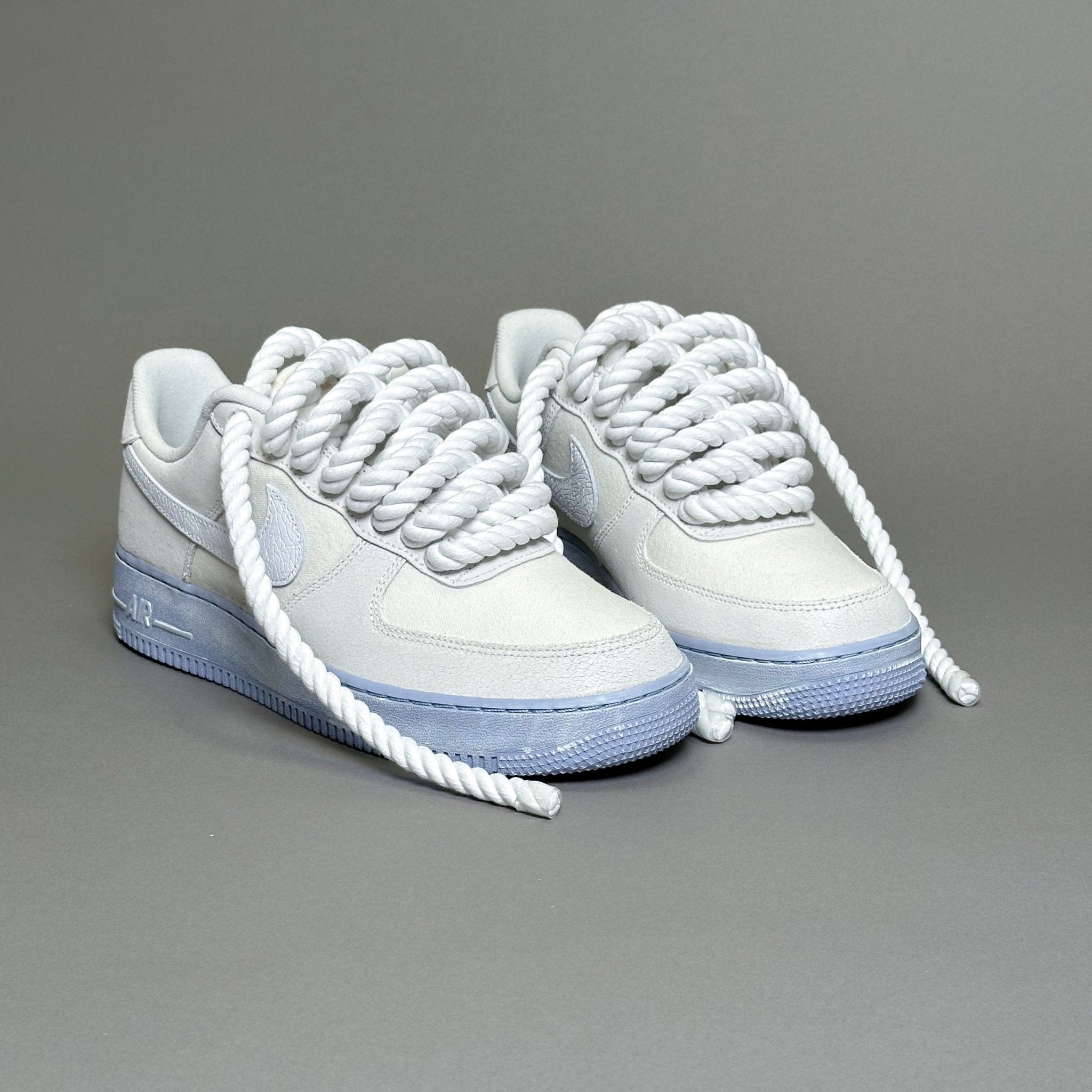 Nike Air Force 1 EMB “Rope Laces White” V2 - EV8 Style