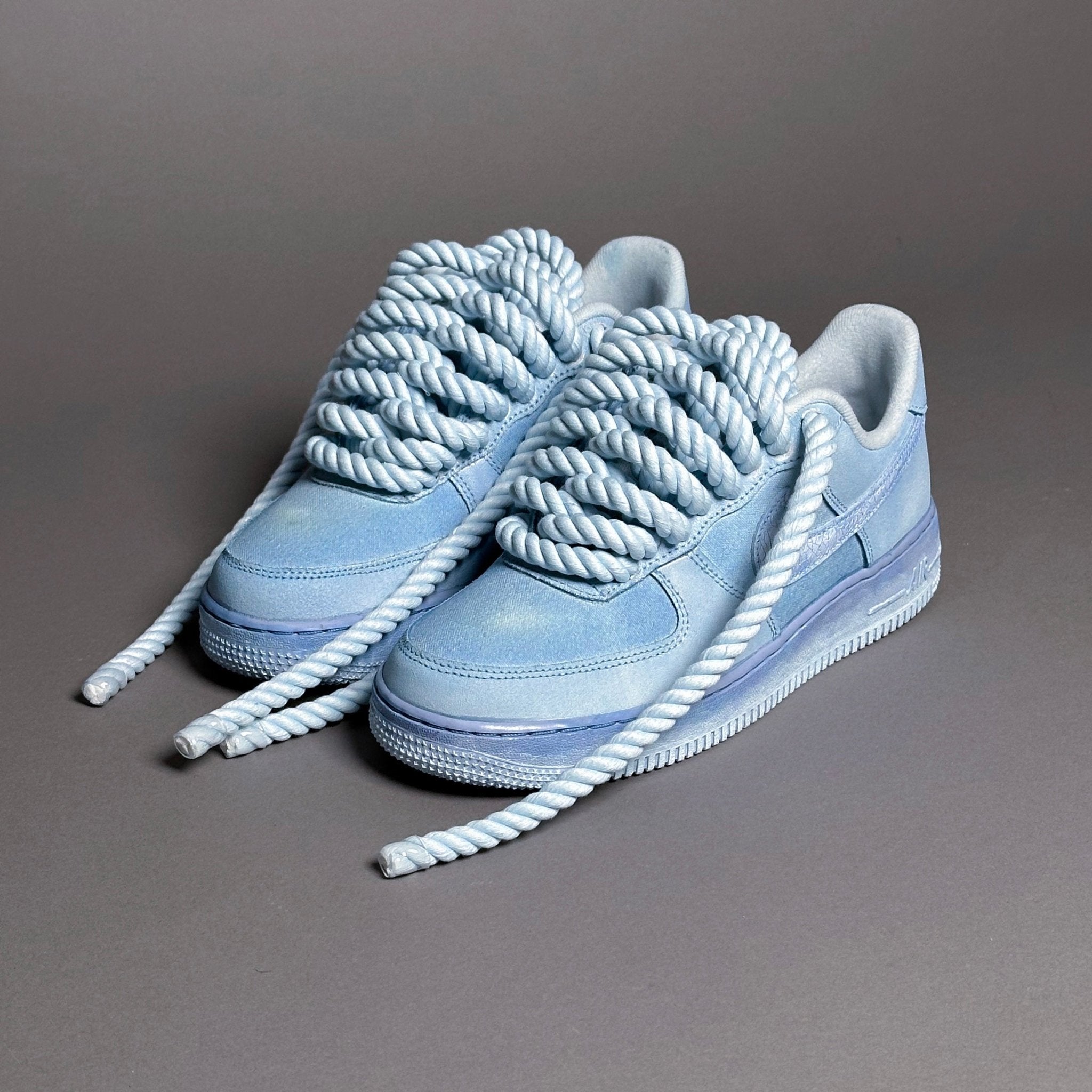 Nike Air Force 1 Glacial "Rope Laces Glacial Tint" V2 - EV8 Style