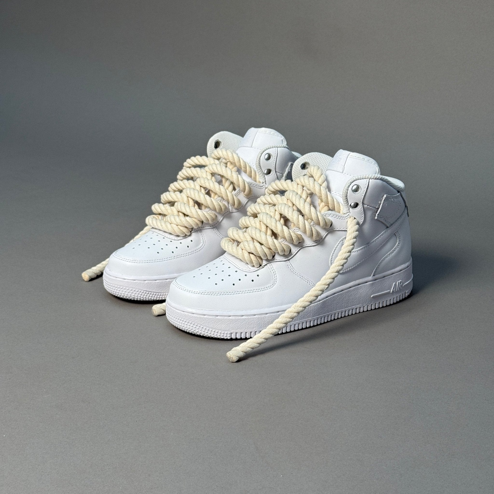 Nike Air Force 1 Mid “Rope Laces Cream” - EV8 Style