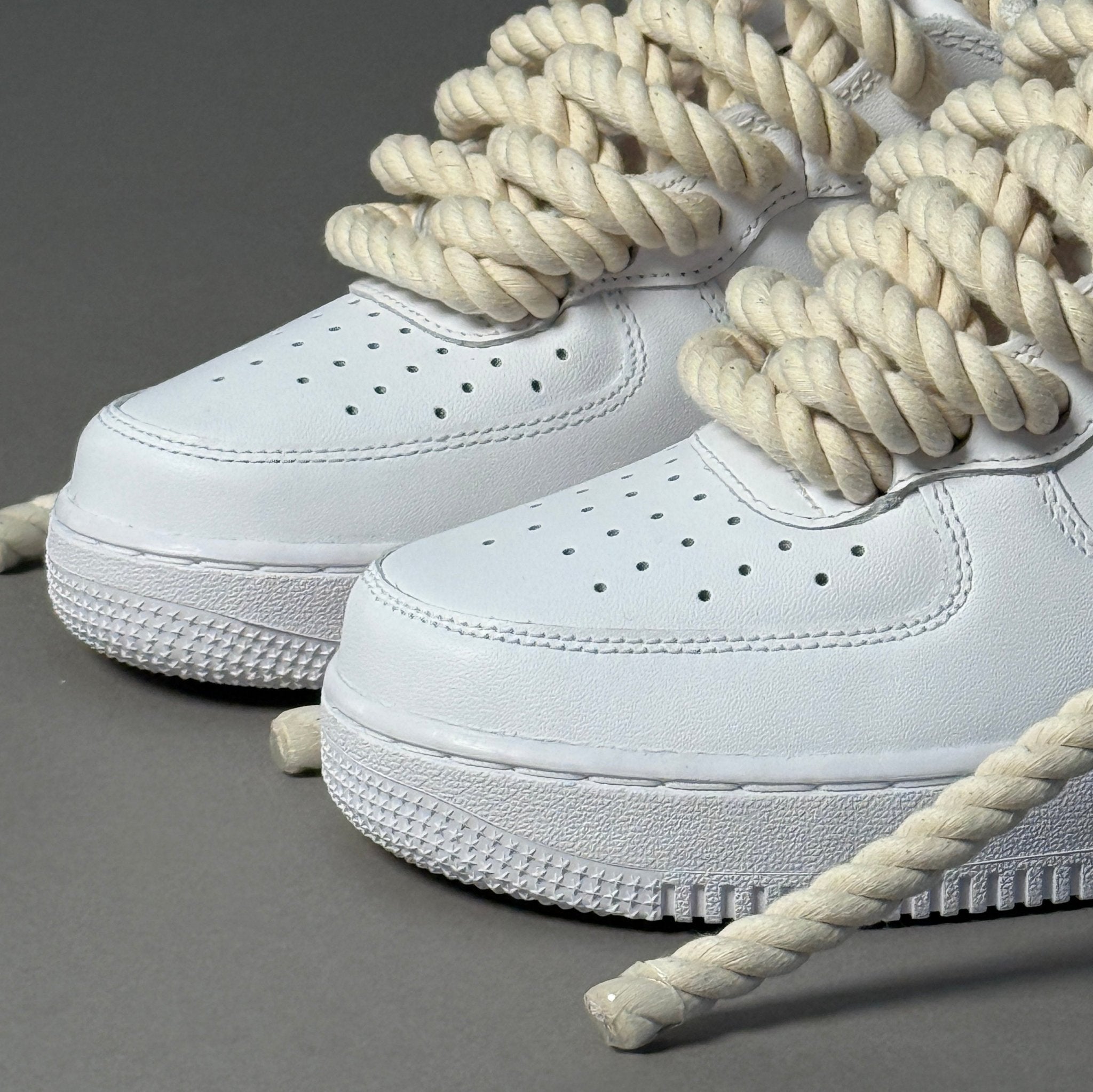 Nike Air Force 1 Mid “Rope Laces Cream” - EV8 Style