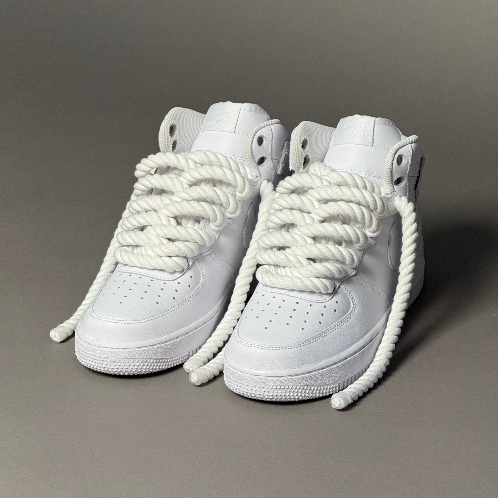 Nike Air Force 1 Mid “Rope Laces White” - EV8 Style