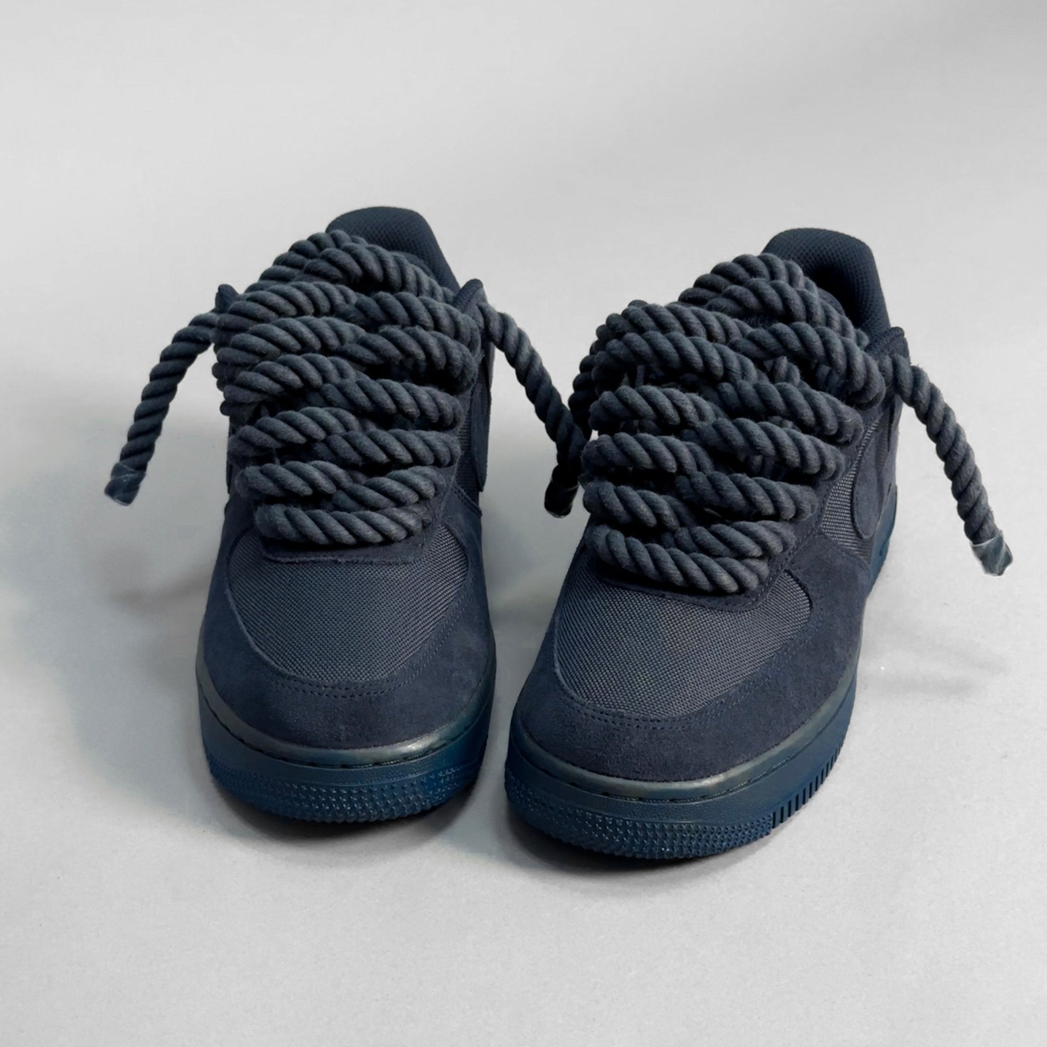 Nike Air Force 1 Midnight Blue "Rope Laces Navy Tint" V1 - EV8 Style