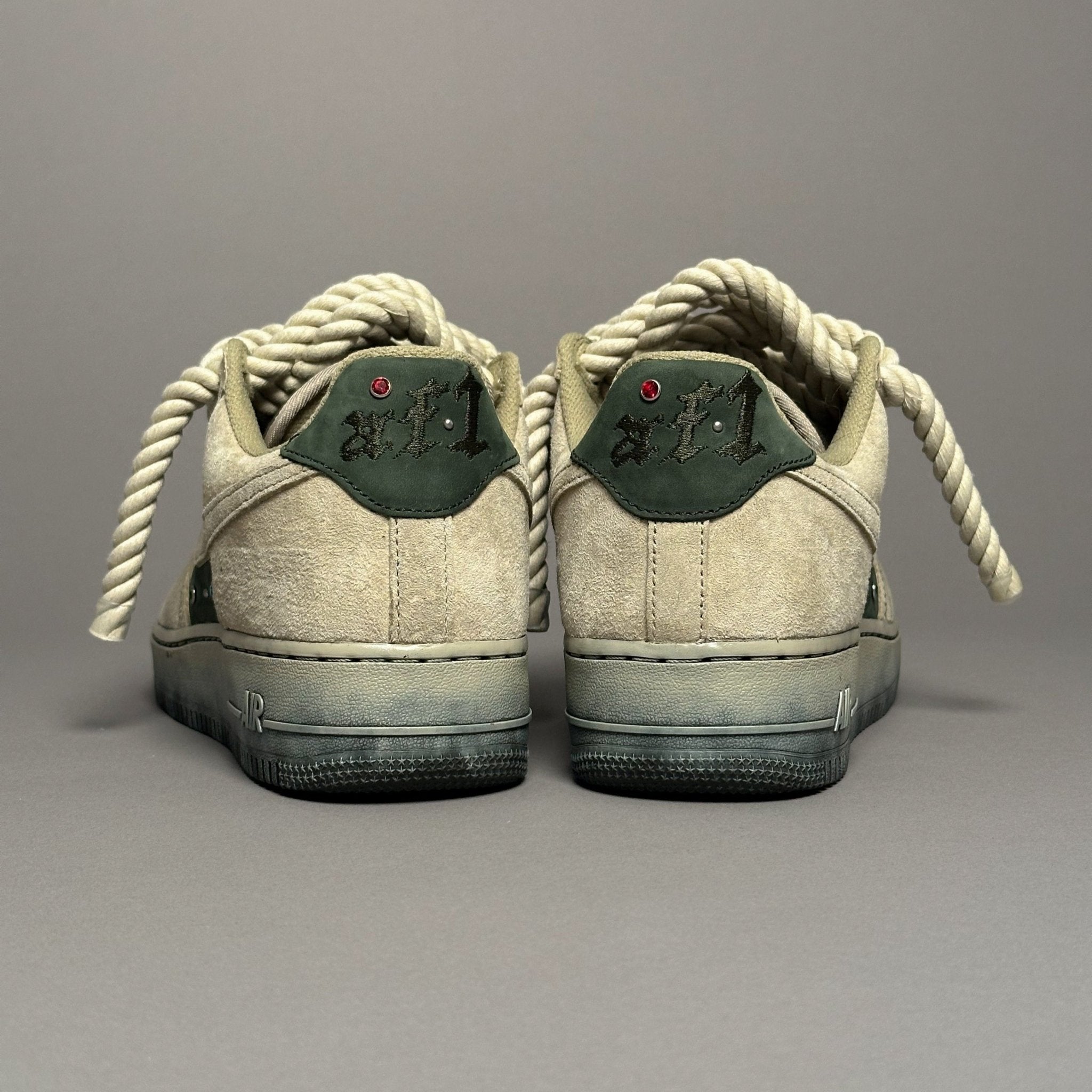 Nike Air Force 1 Moss "Rope Laces Moss" V1 - EV8 Style