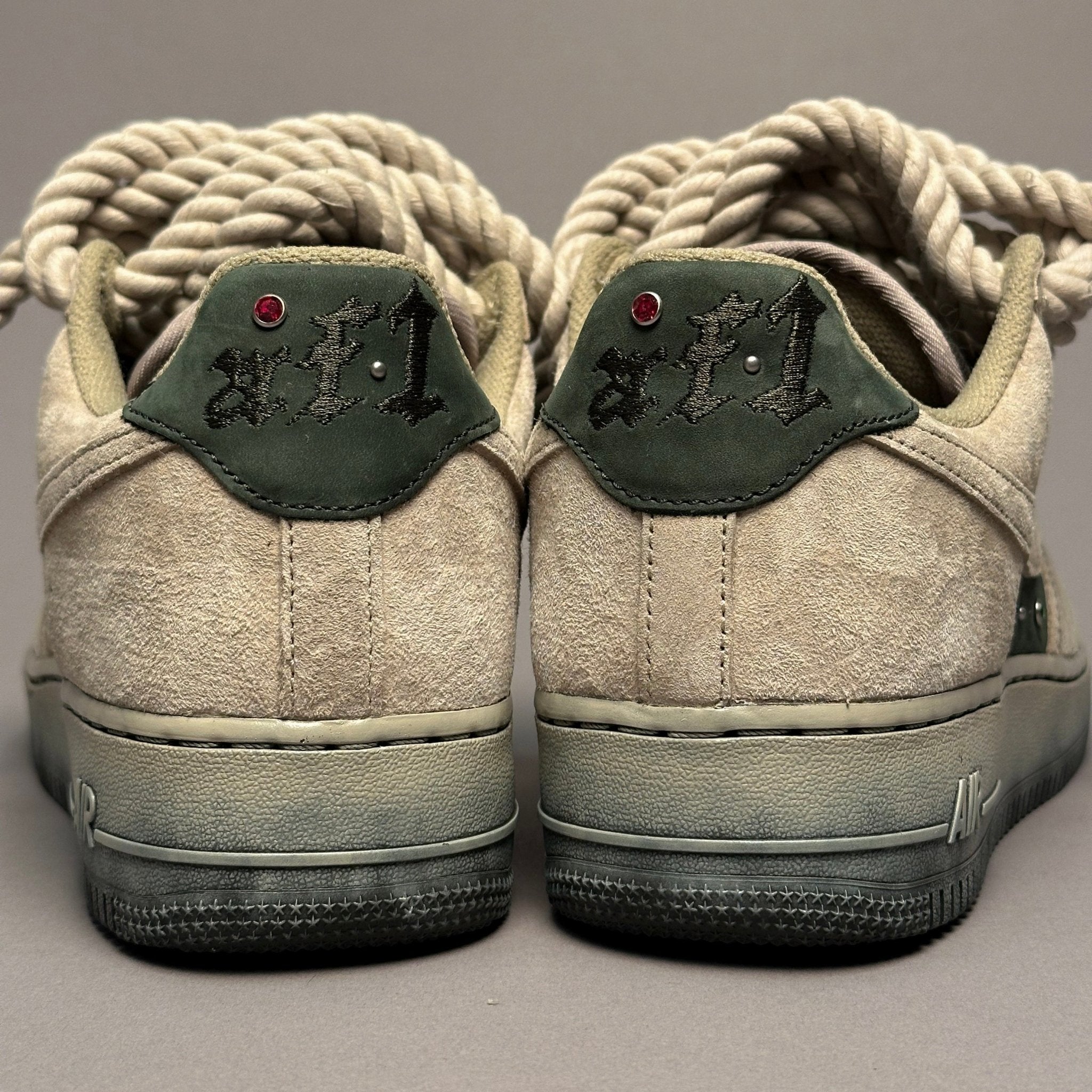Nike Air Force 1 Moss "Rope Laces Moss" V2 - EV8 Style