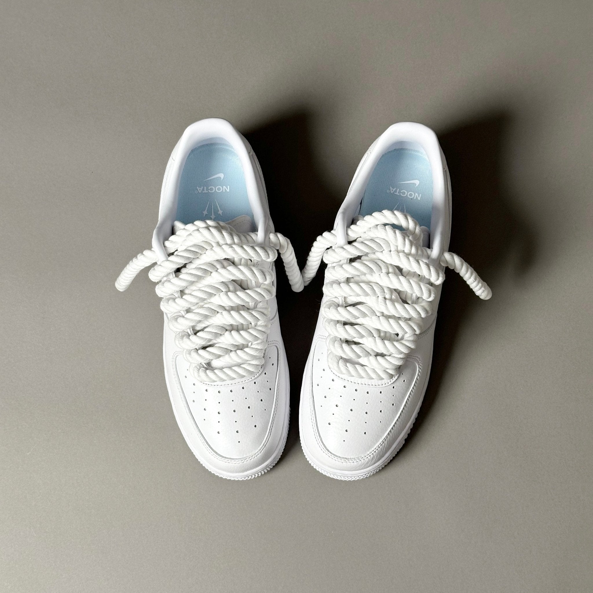 Nike Air Force 1 Nocta Love You Forever "Rope Laces White" V1 - EV8 Style