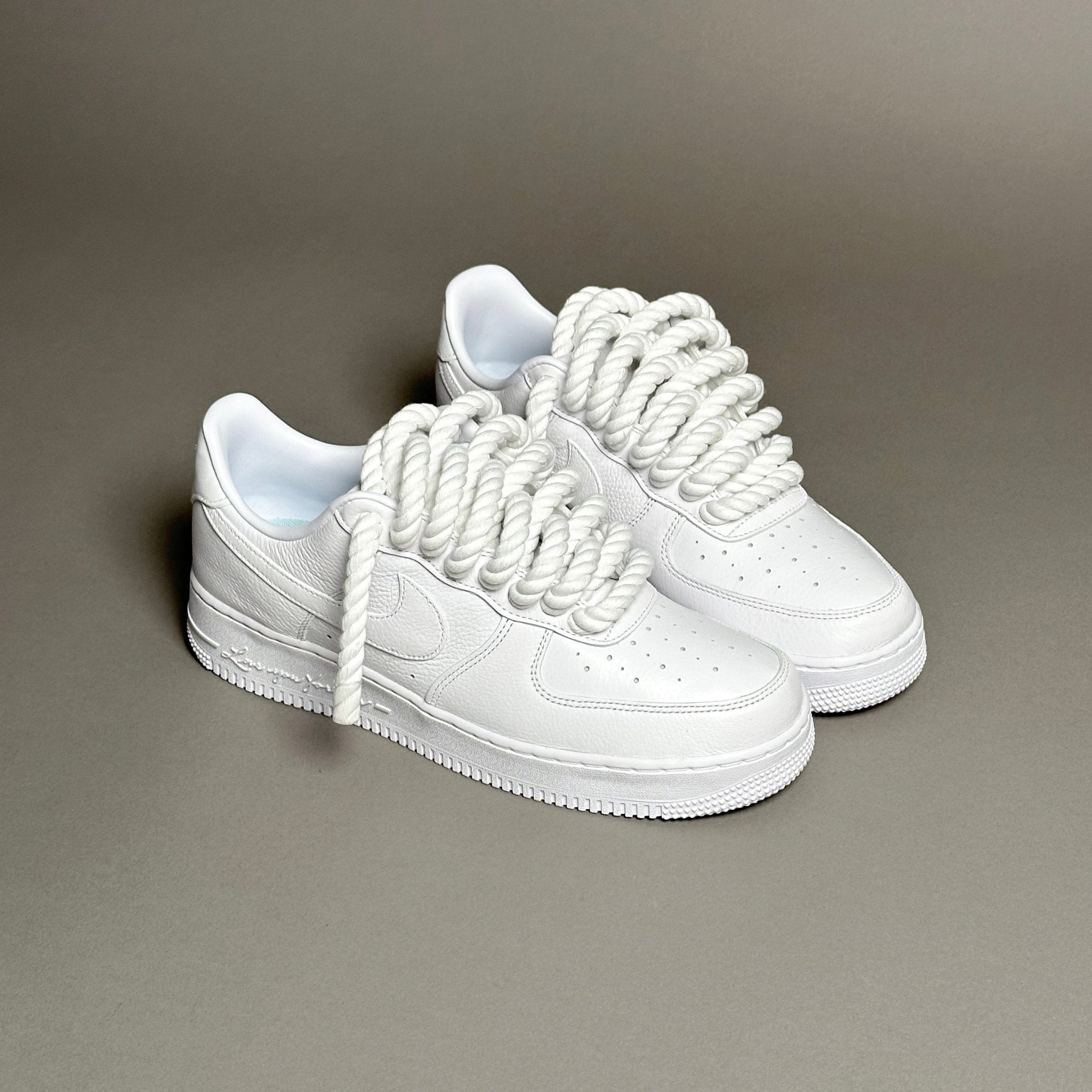 Nike Air Force 1 Nocta Love You Forever "Rope Laces White" V1 - EV8 Style