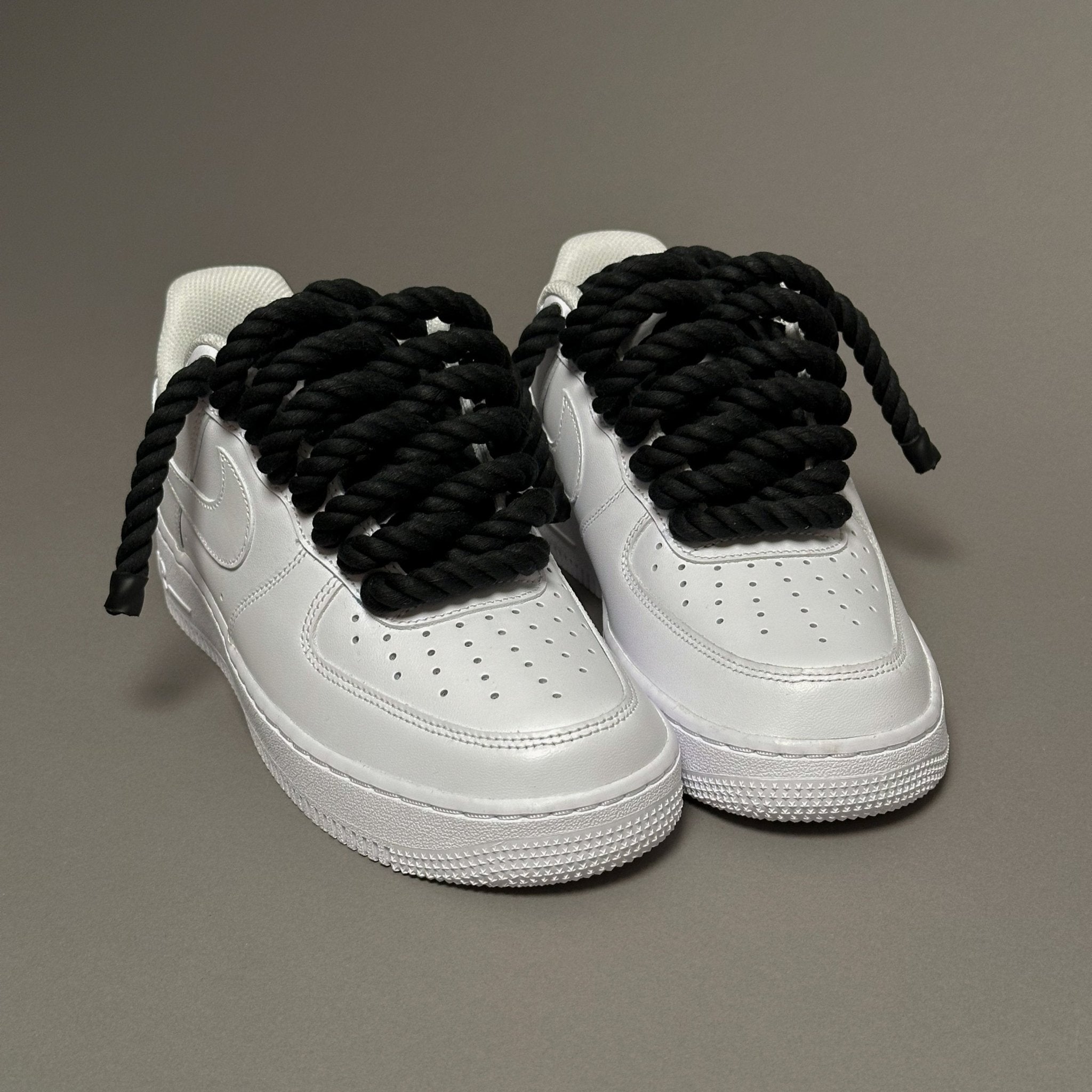 Nike Air Force 1 “Rope Laces Black” V1 - EV8 Style