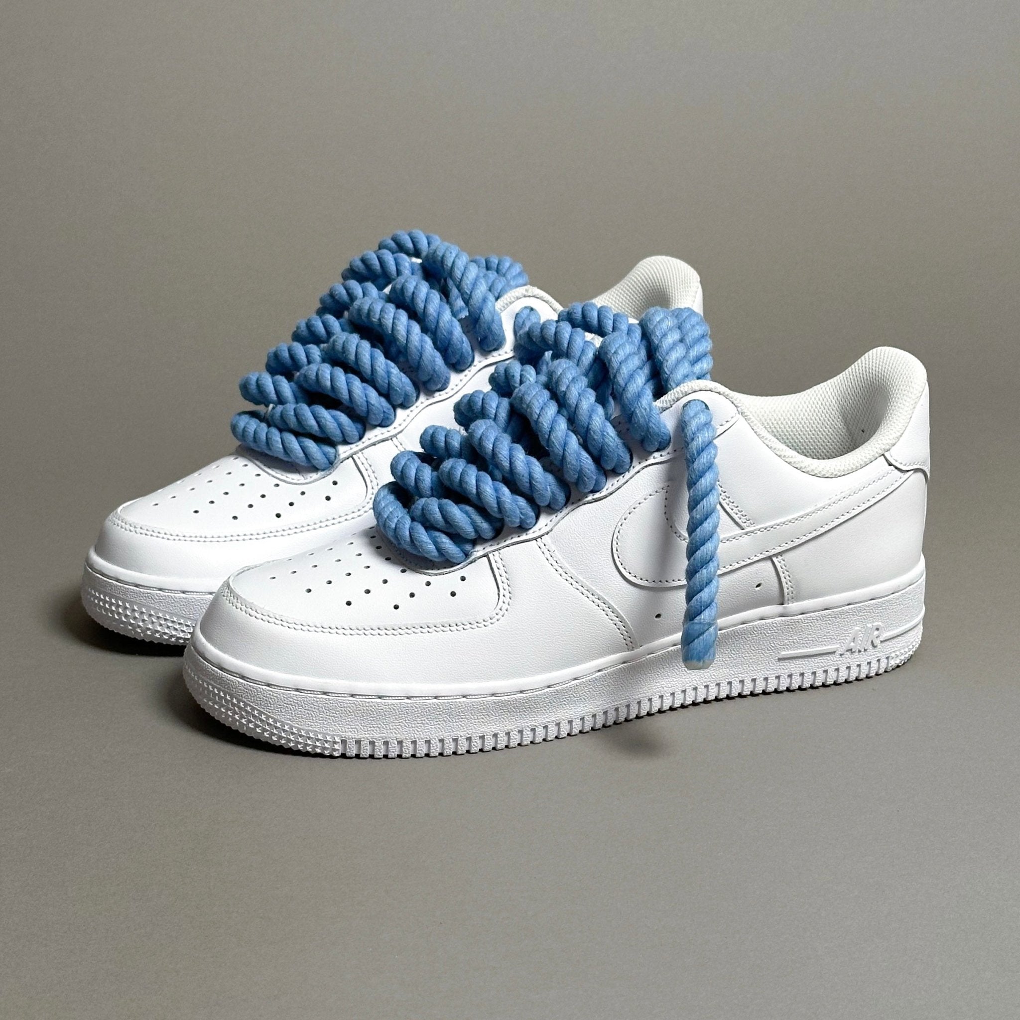 Nike Air Force 1 “Rope Laces Blue Tint” V1 - EV8 Style