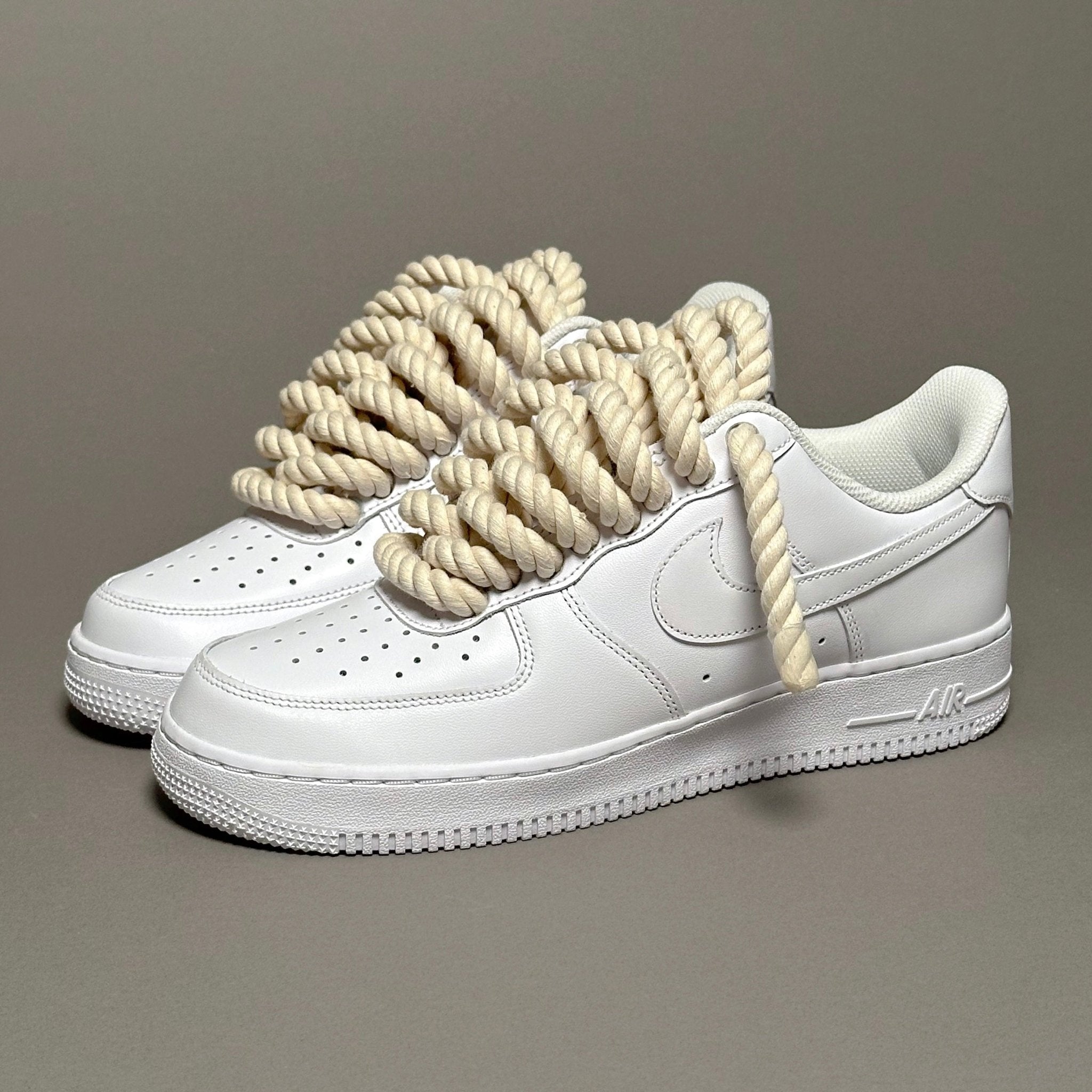 Nike Air Force 1 “Rope Laces Cream” V1 - EV8 Style