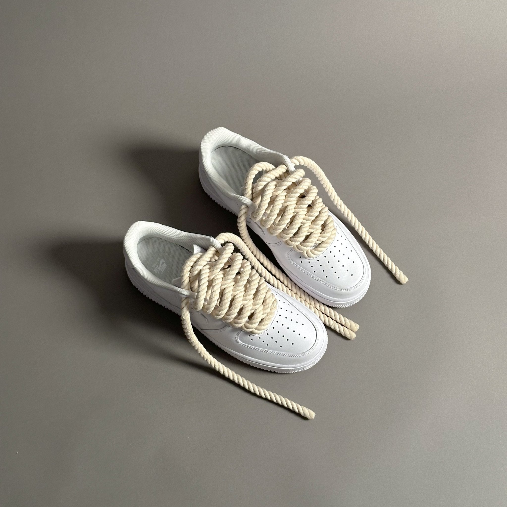 Nike Air Force 1 "Rope Laces Cream" V2 - EV8 Style