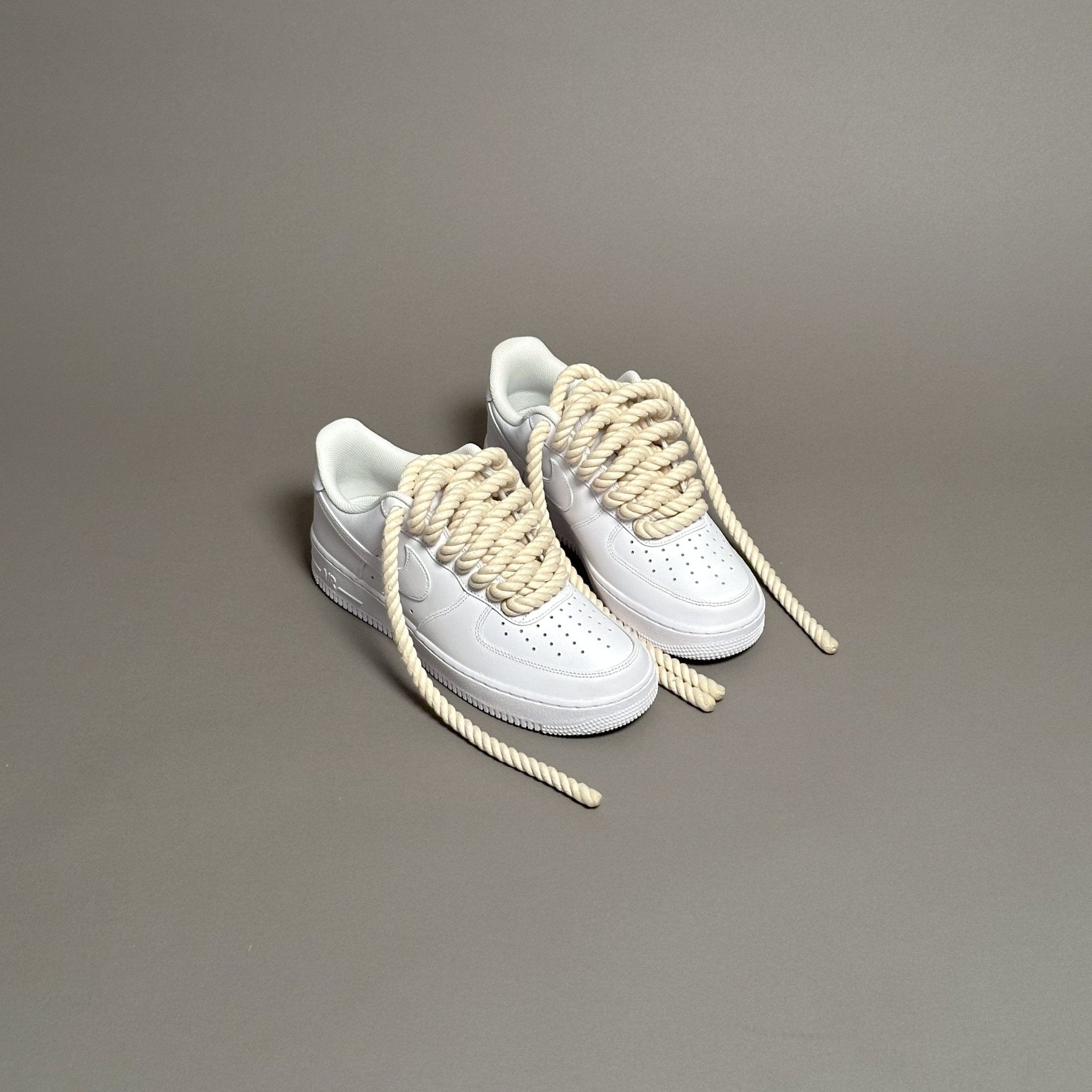 Nike Air Force 1 "Rope Laces Cream" V2 - EV8 Style