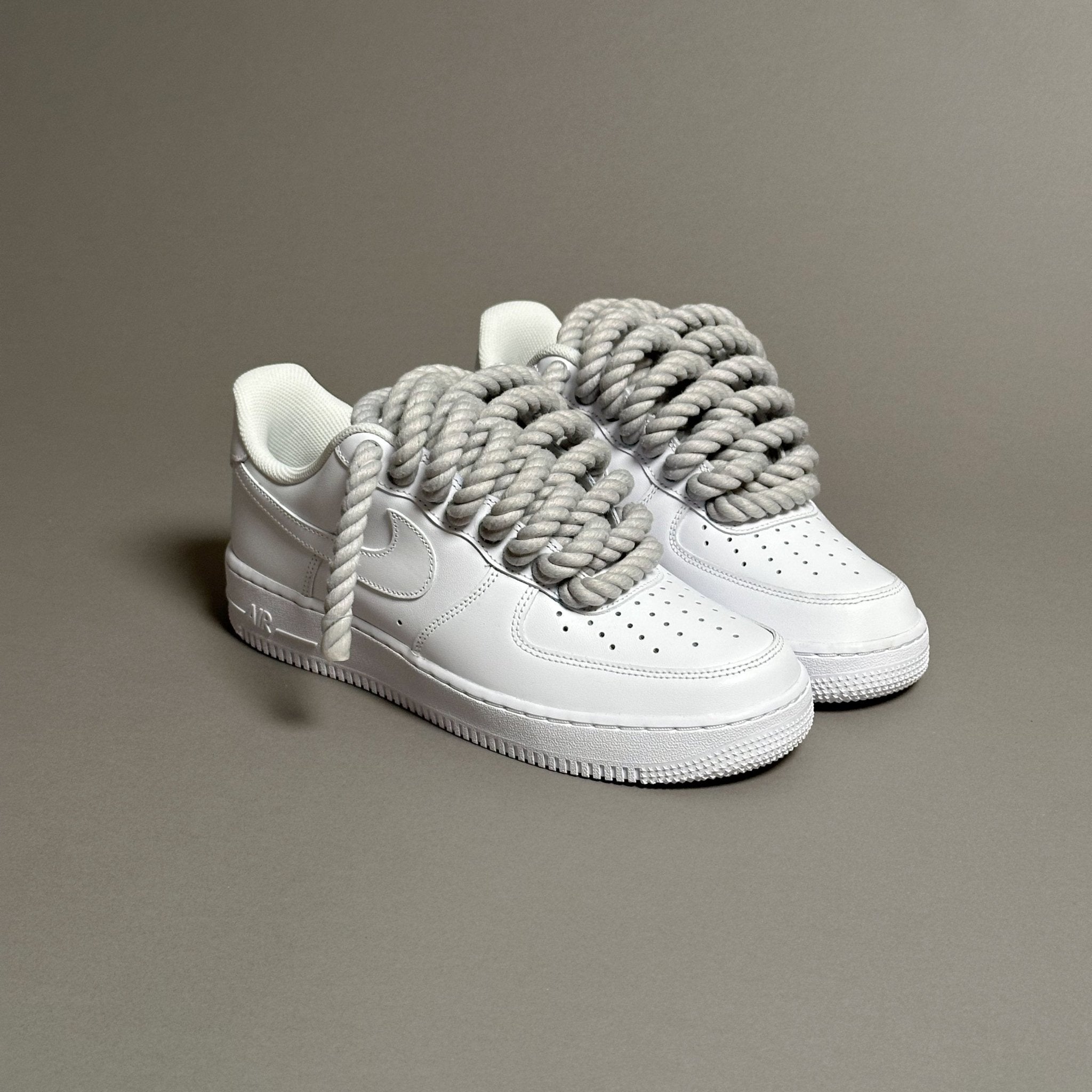 Nike Air Force 1 “Rope Laces Grey Tint” V1 - EV8 Style