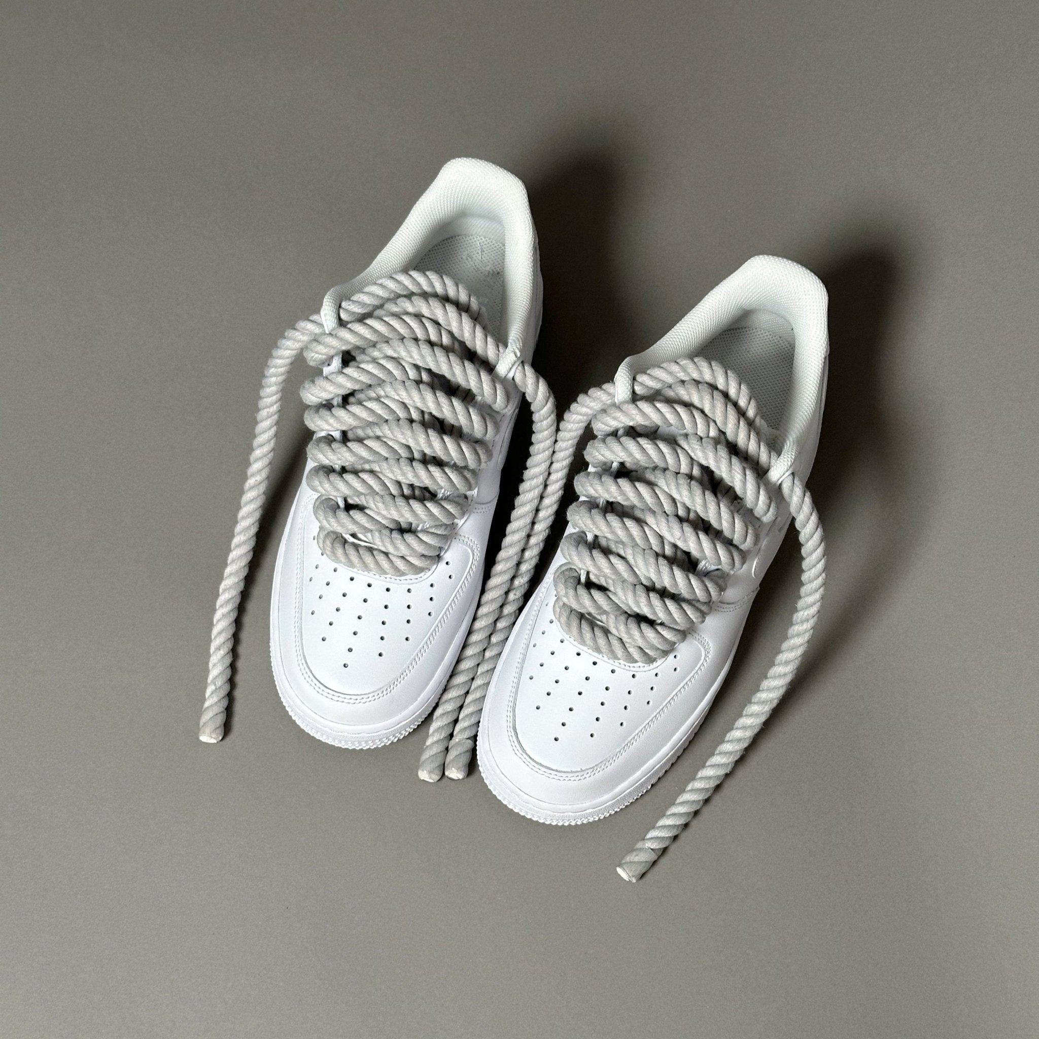 Nike Air Force 1 "Rope Laces Grey Tint" V2 - EV8 Style