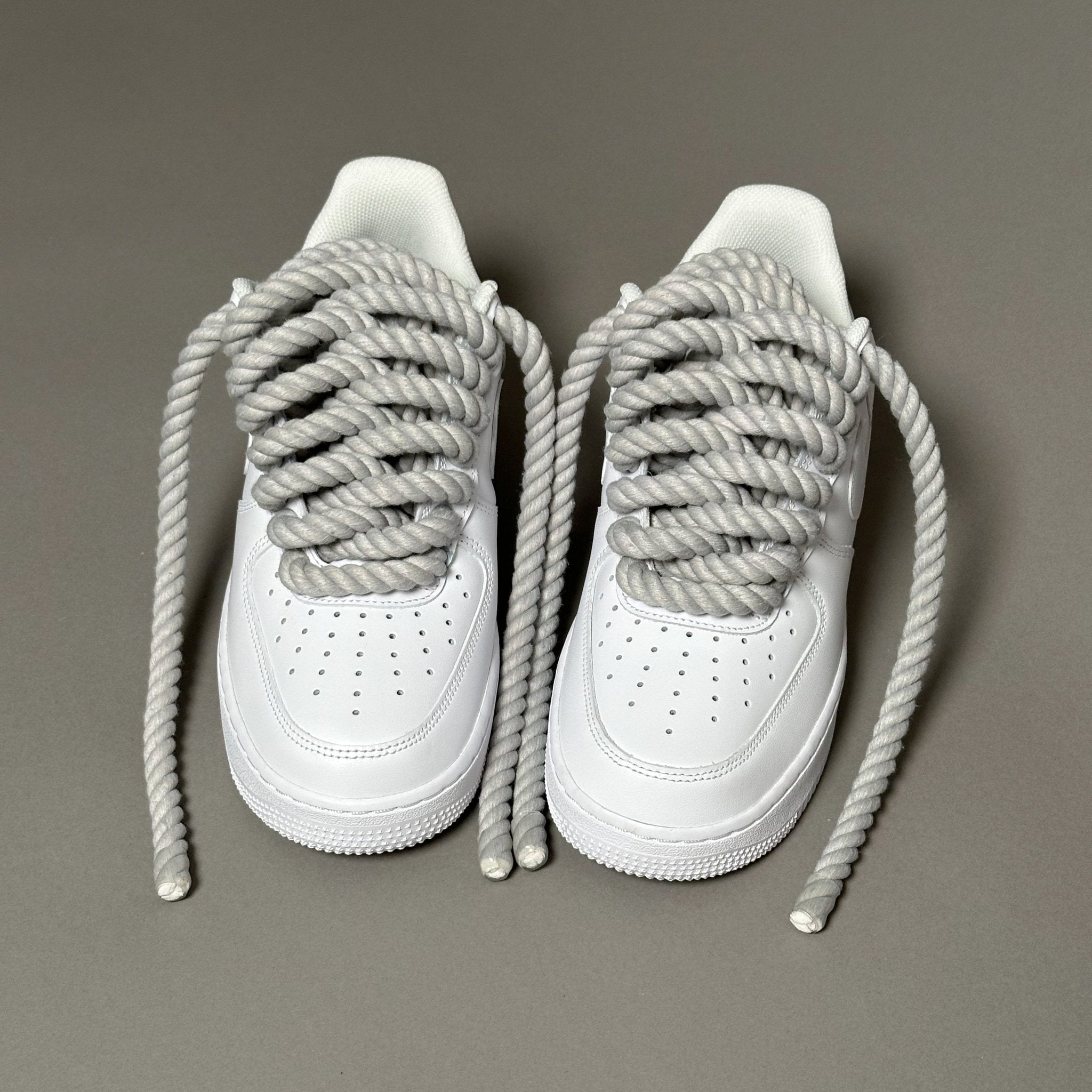 Nike Air Force 1 "Rope Laces Grey Tint" V2 - EV8 Style