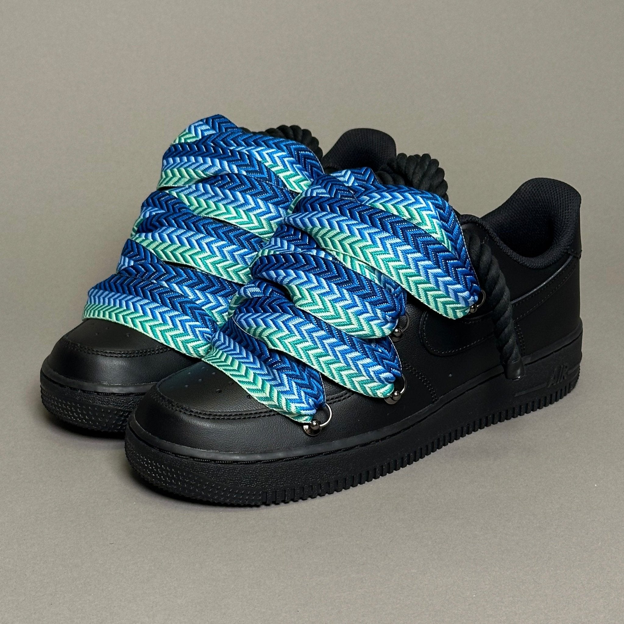 Nike Air Force 1 “Rope Laces Lanvin” Blue - EV8 Style