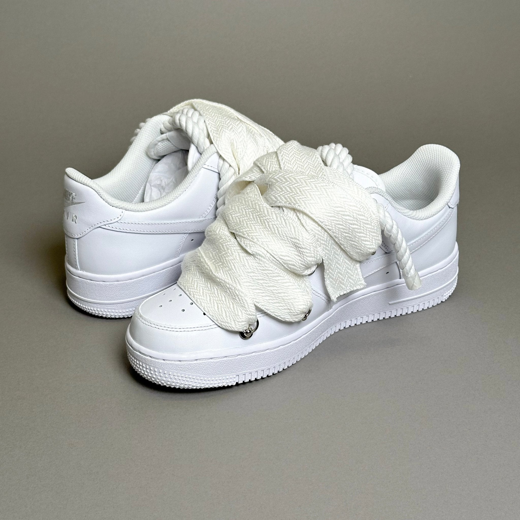 Nike Air Force 1 “Rope Laces Lanvin” White - EV8 Style