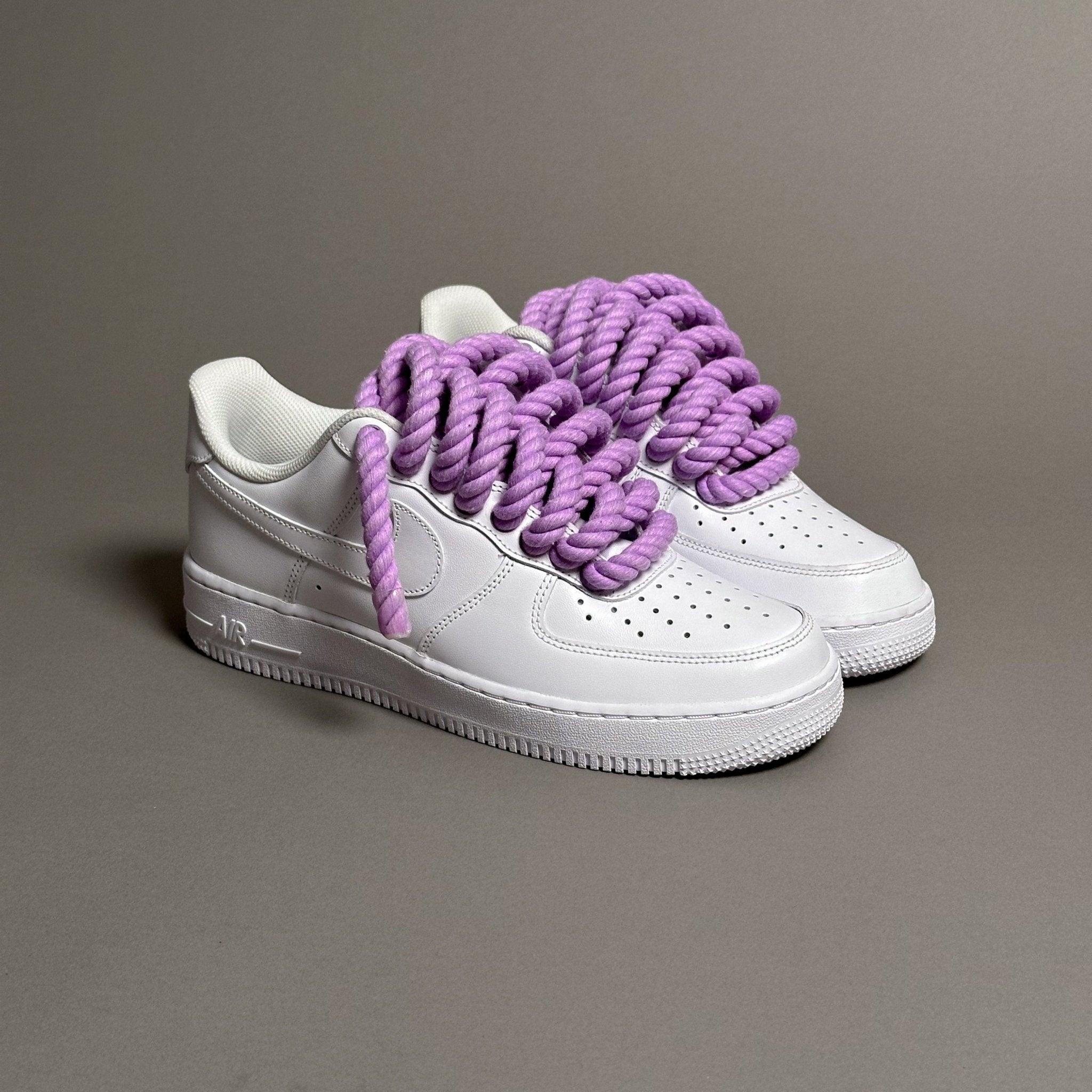 Nike Air Force 1 “Rope Laces Purple Tint” V1 - EV8 Style