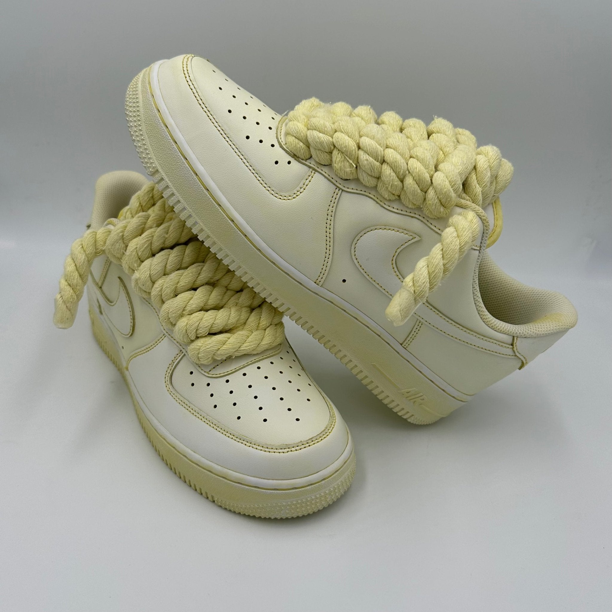 Nike Air Force 1 “Rope Laces” Total Golden Yellow - EV8 Style