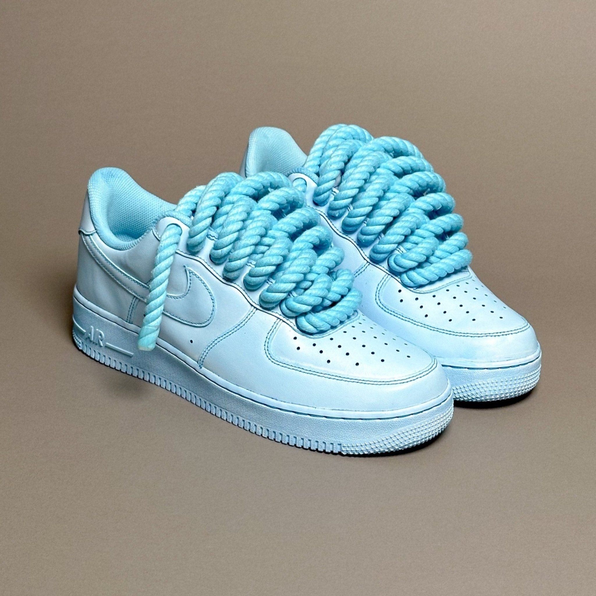 Nike Air Force 1 “Rope Laces” Total Ice V1 - EV8 Style