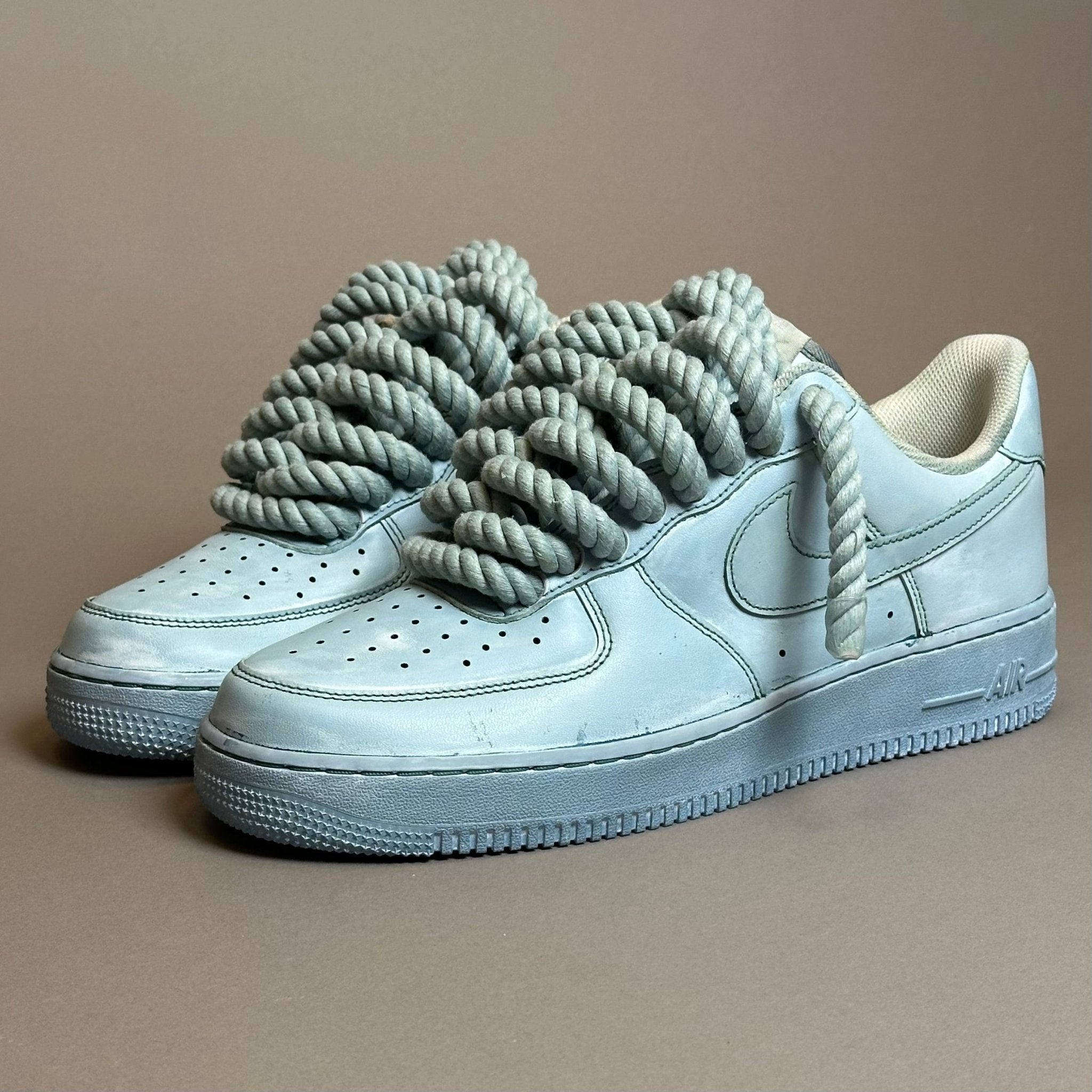Nike Air Force 1 “Rope Laces” Total Water Green V1 - EV8 Style