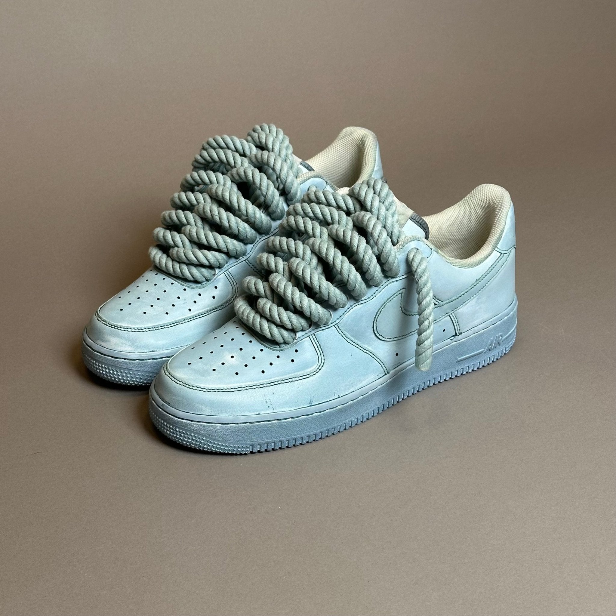 Nike Air Force 1 “Rope Laces” Total Water Green V1 - EV8 Style