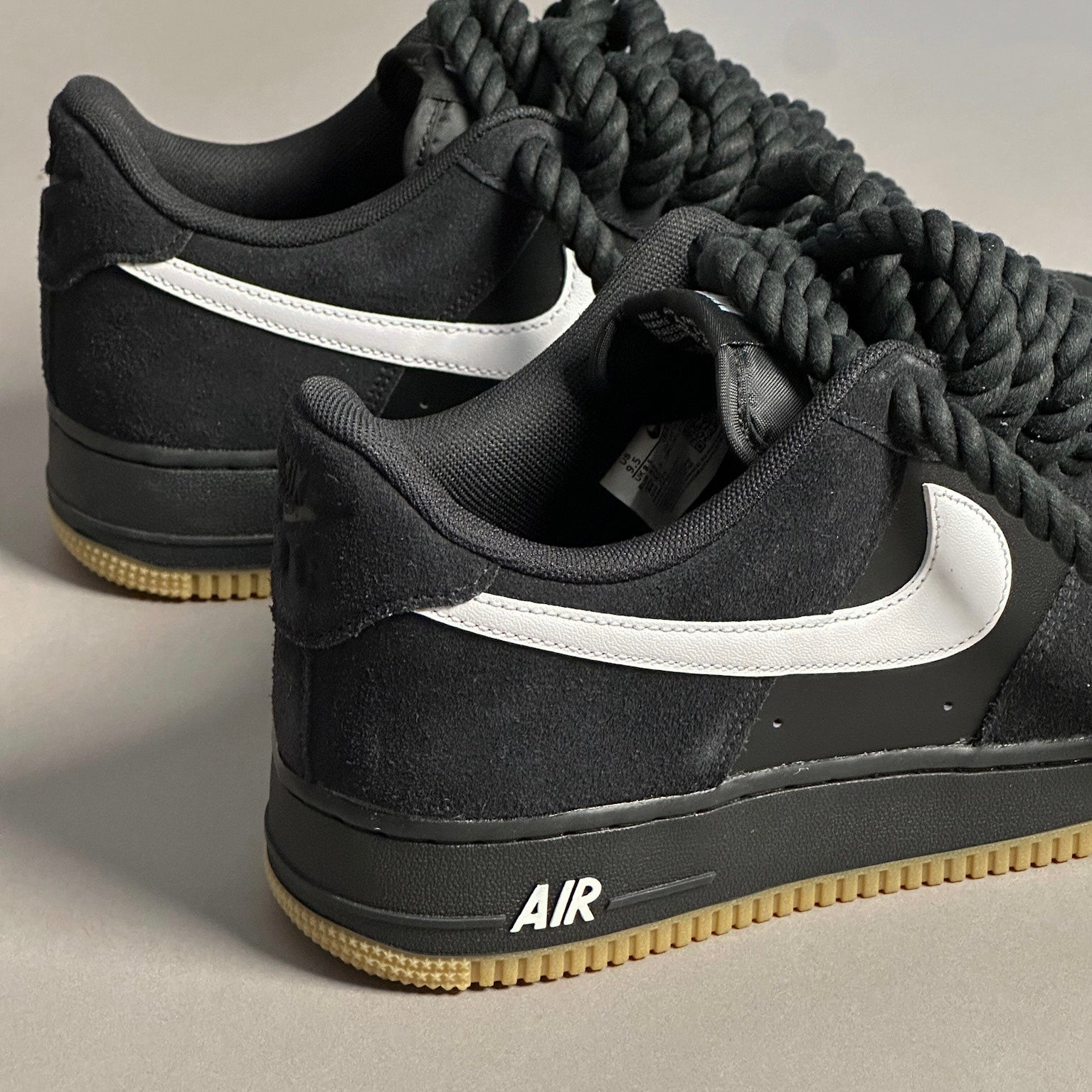 Nike Air Force 1 Skate "Rope Laces Black" V2 - EV8 Style