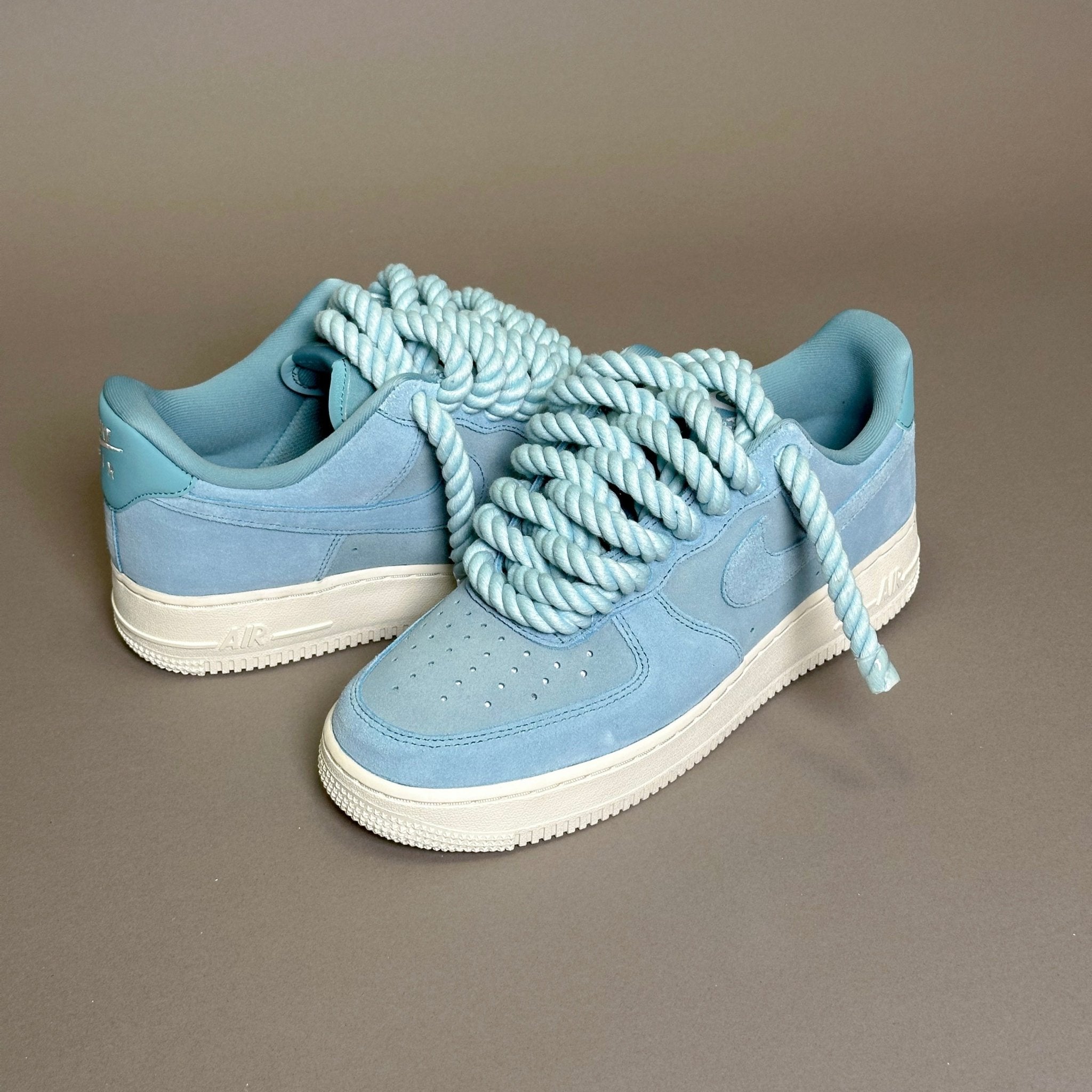 Nike Air Force 1 Teal “Rope Laces Teal Tint” V1 - EV8 Style