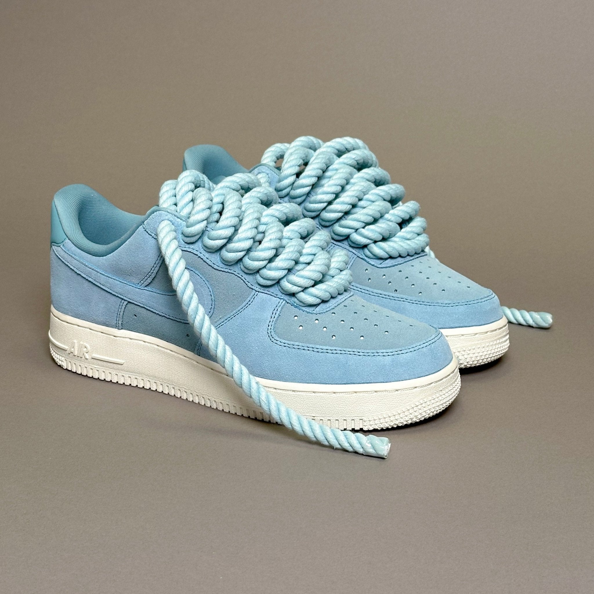 Nike Air Force 1 Teal “Rope Laces Teal Tint” V2 - EV8 Style