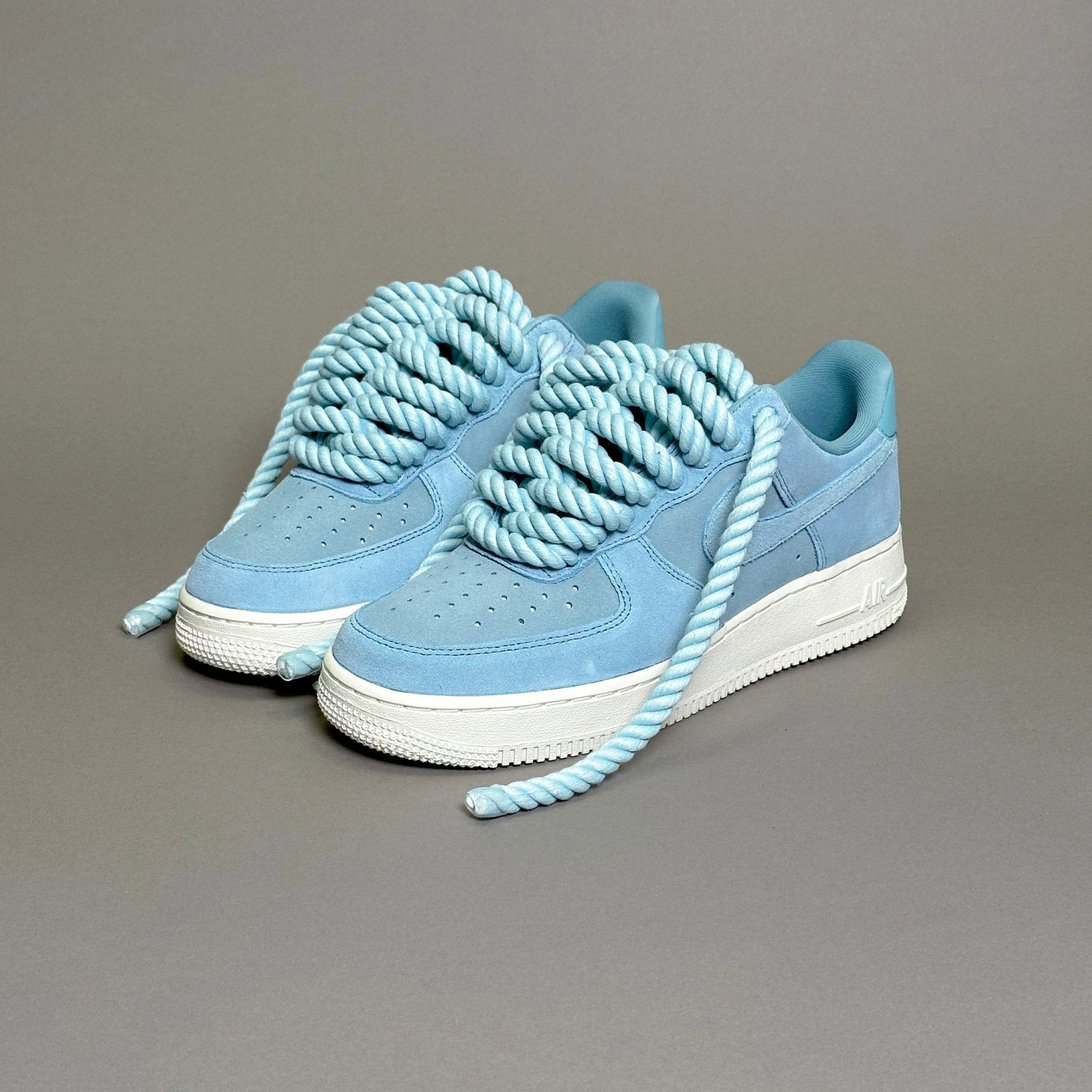 Nike Air Force 1 Teal “Rope Laces Teal Tint” V2 - EV8 Style