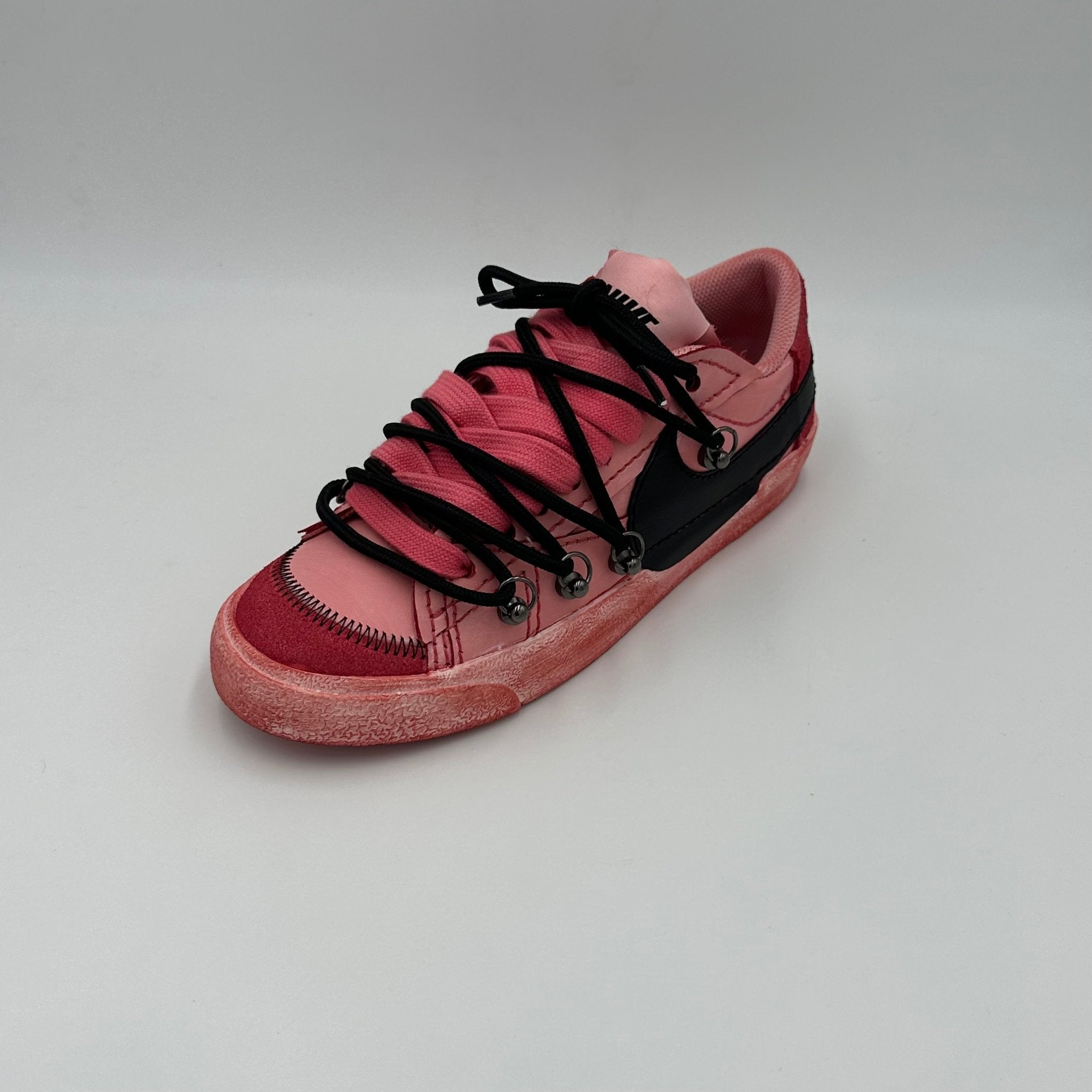 Nike Blazer Low '77 Jumbo Scarlet Red “Over Laces Black” - EV8 Style