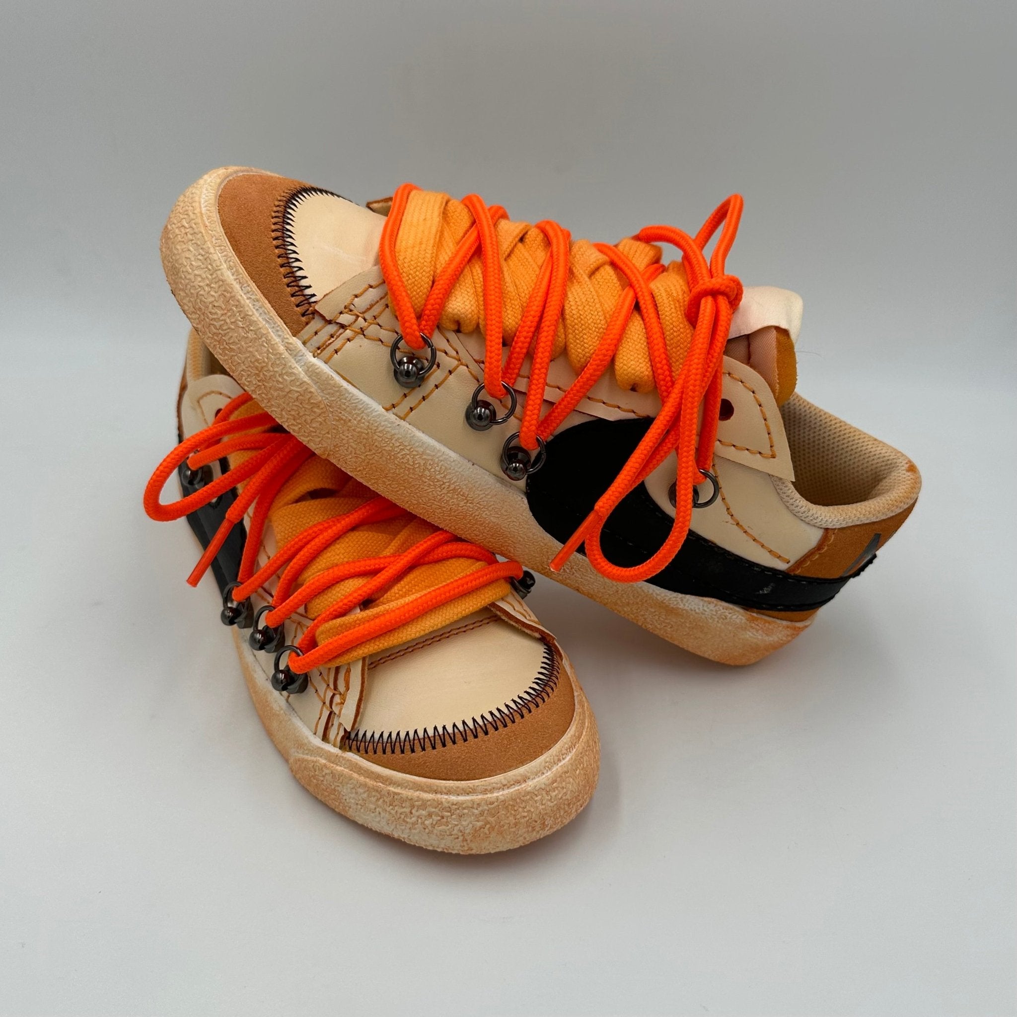 Nike Blazer Low '77 Jumbo Sunshine Orange “Over Laces Orange” - EV8 Style