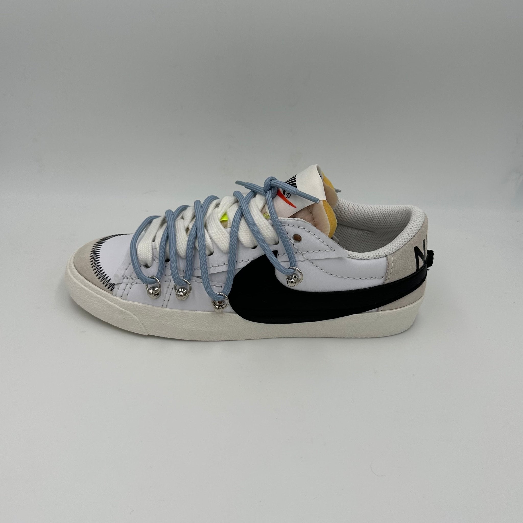 Nike Blazer Low '77 Jumbo White “Over Laces Light Grey" - EV8 Style