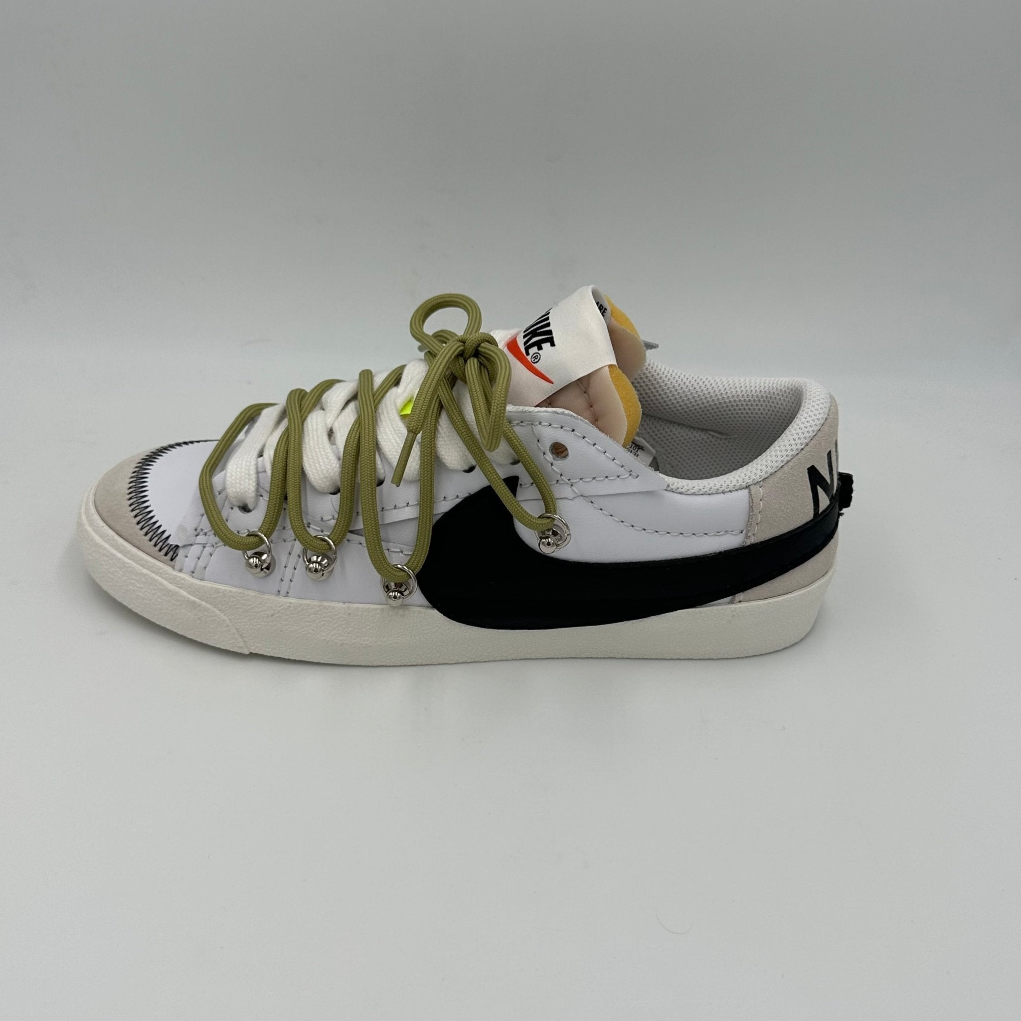Nike Blazer Low '77 Jumbo White “Over Laces Olive" - EV8 Style