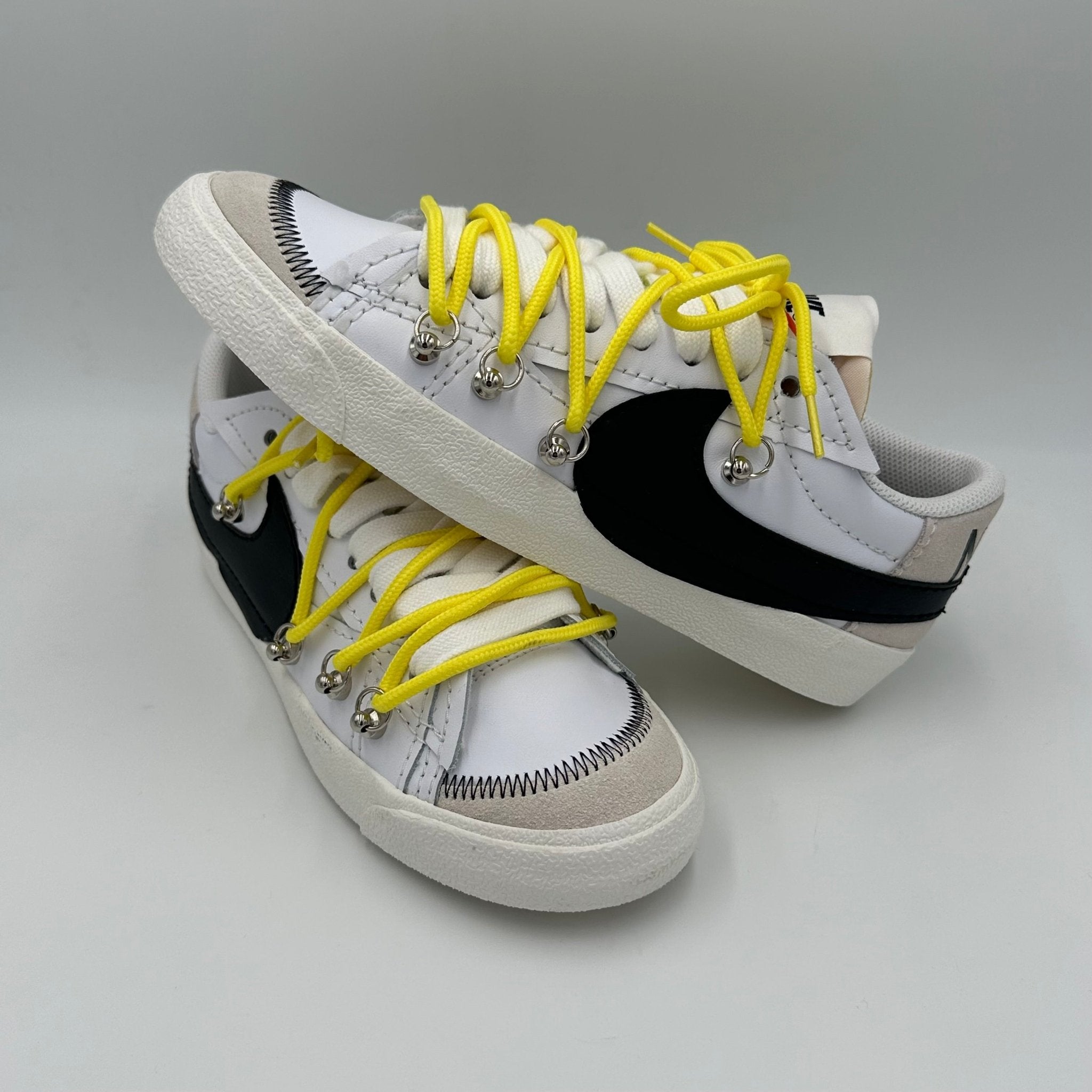 Nike Blazer Low '77 Jumbo White “Over Laces Yellow" - EV8 Style