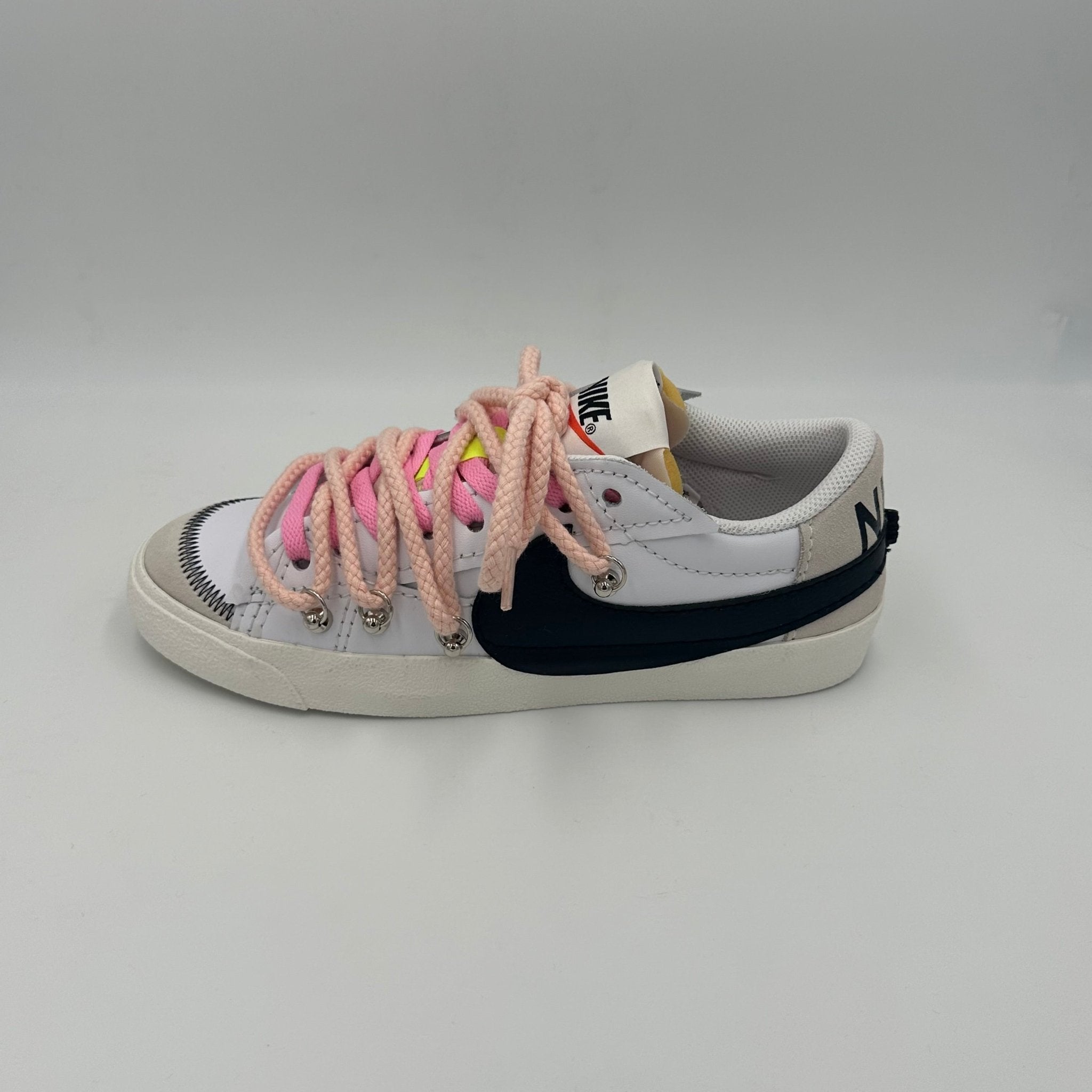 Nike Blazer Low '77 Jumbo White & Pink “Over Laces Rope Pink" - EV8 Style