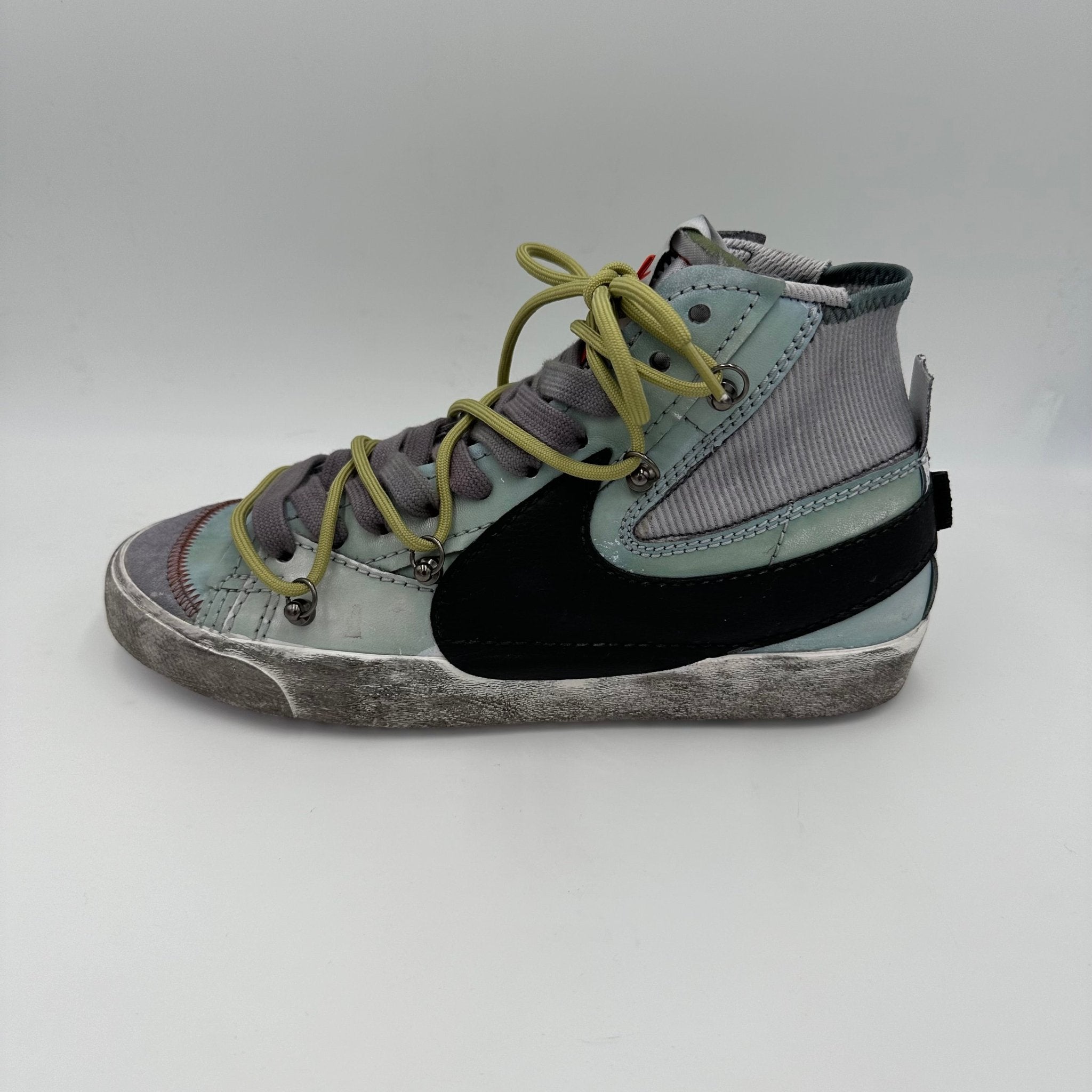 Nike Blazer Mid '77 Jumbo Grey “Over Laces Olive" - EV8 Style
