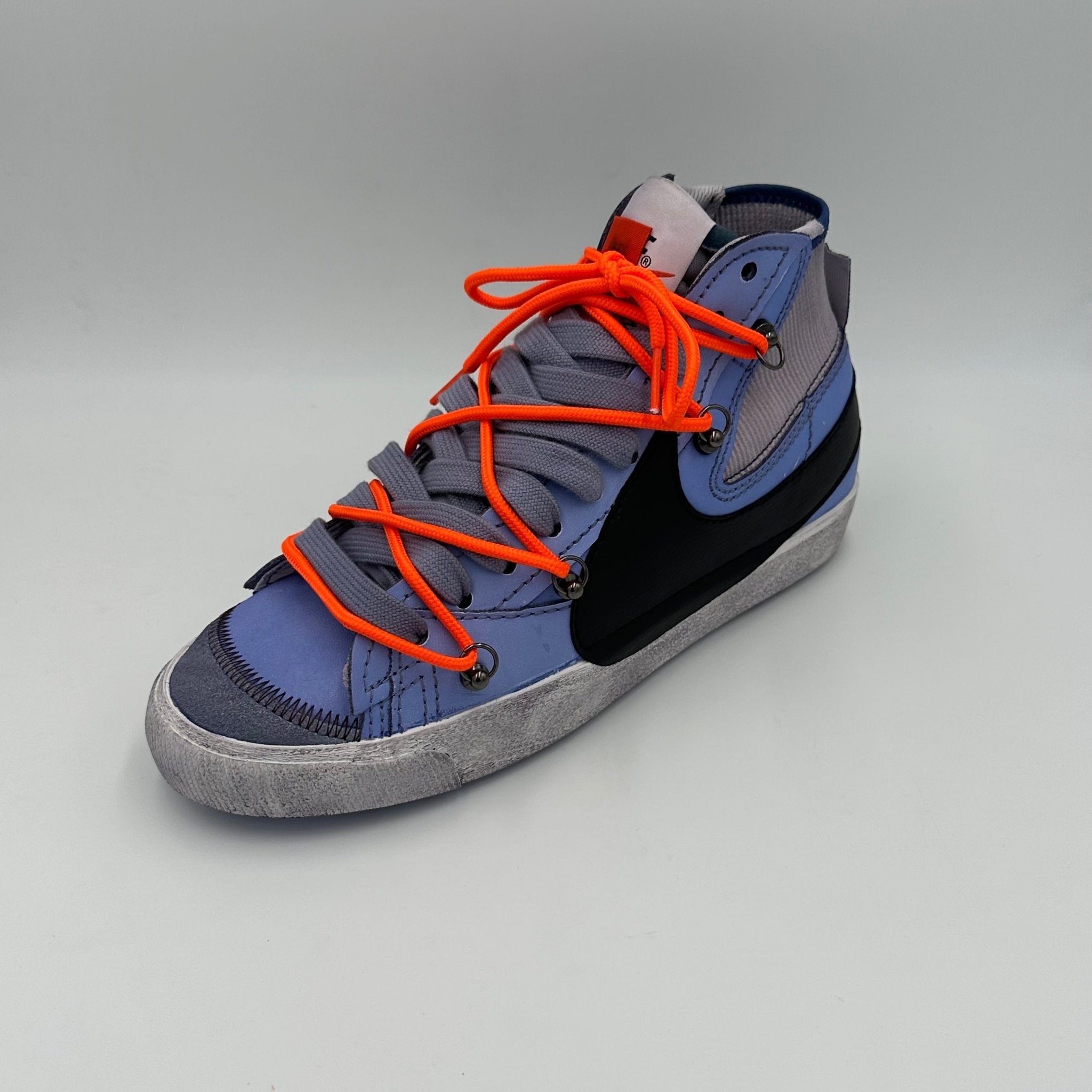 Nike Blazer Mid '77 Jumbo Navy Blu “Over Laces Orange" - EV8 Style