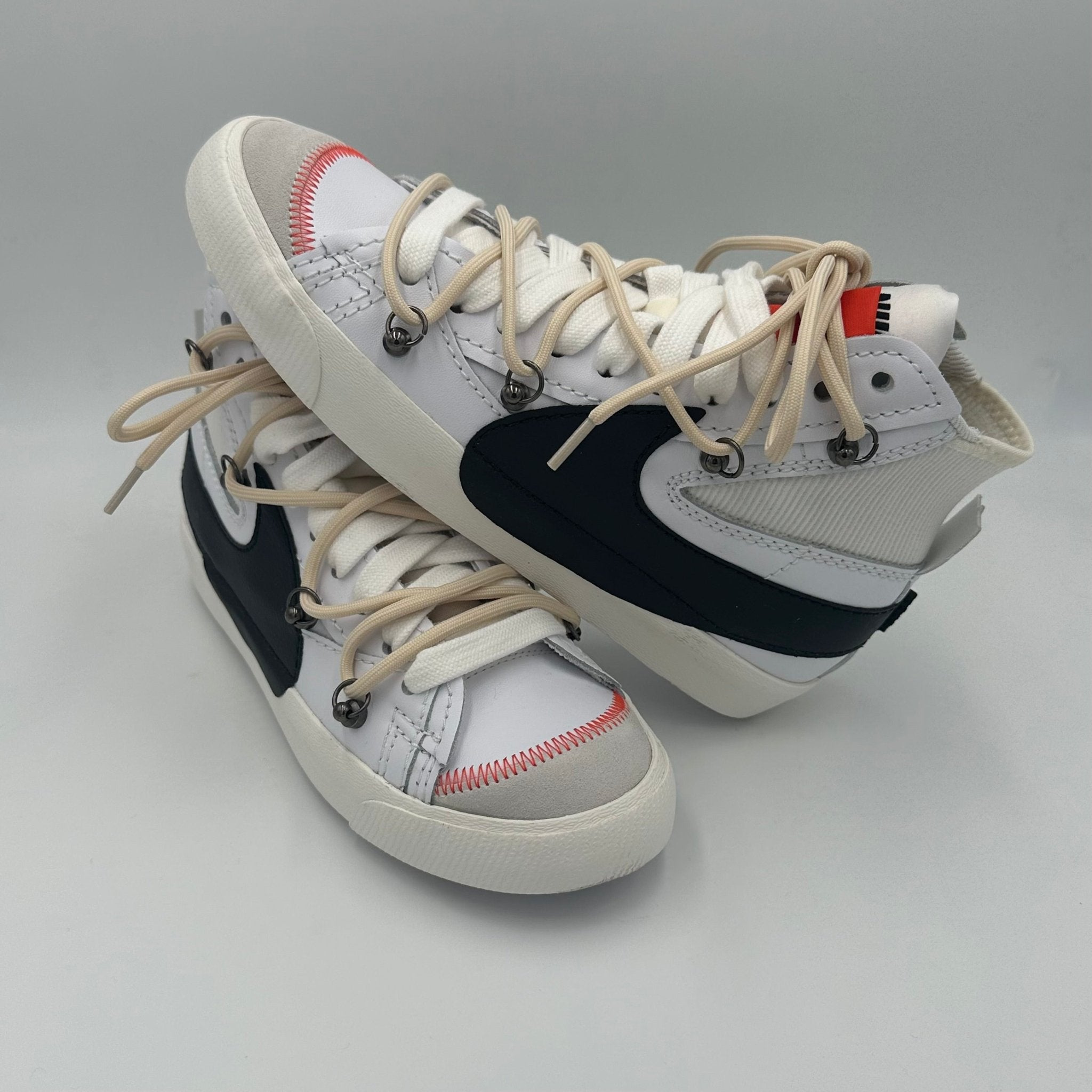 Nike Blazer Mid '77 Jumbo White “Over Laces Beige" - EV8 Style