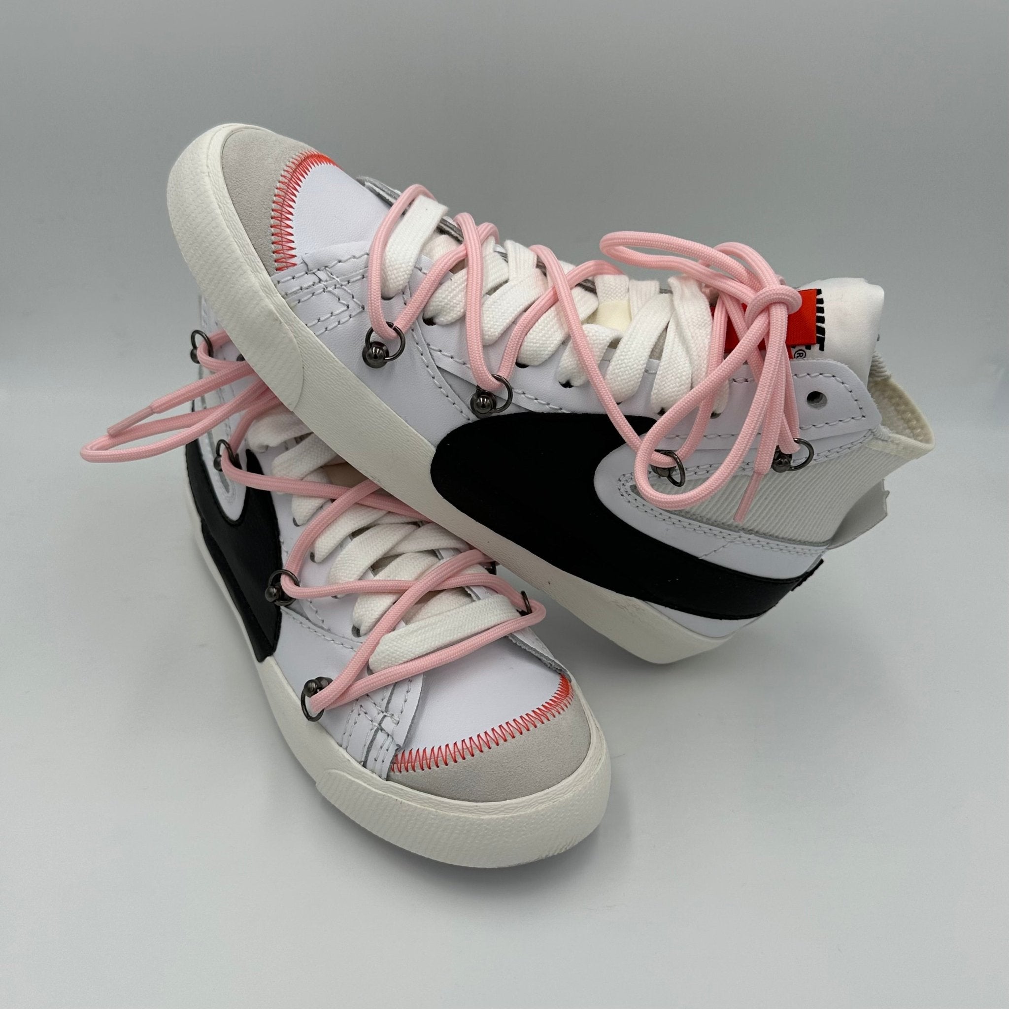 Nike Blazer Mid '77 Jumbo White “Over Laces Pink" - EV8 Style