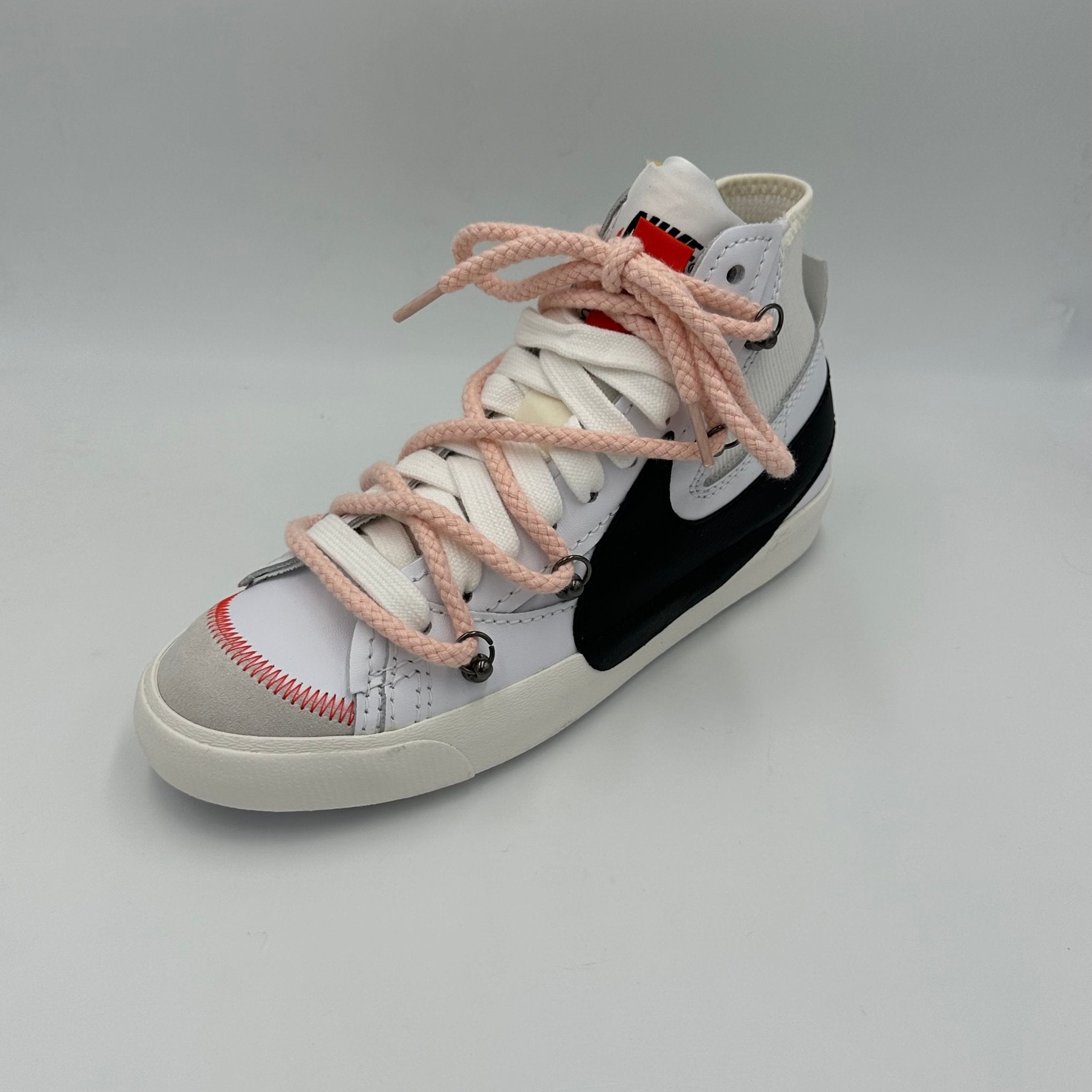 Nike Blazer Mid '77 Jumbo White “Over Laces Rope Pink" - EV8 Style