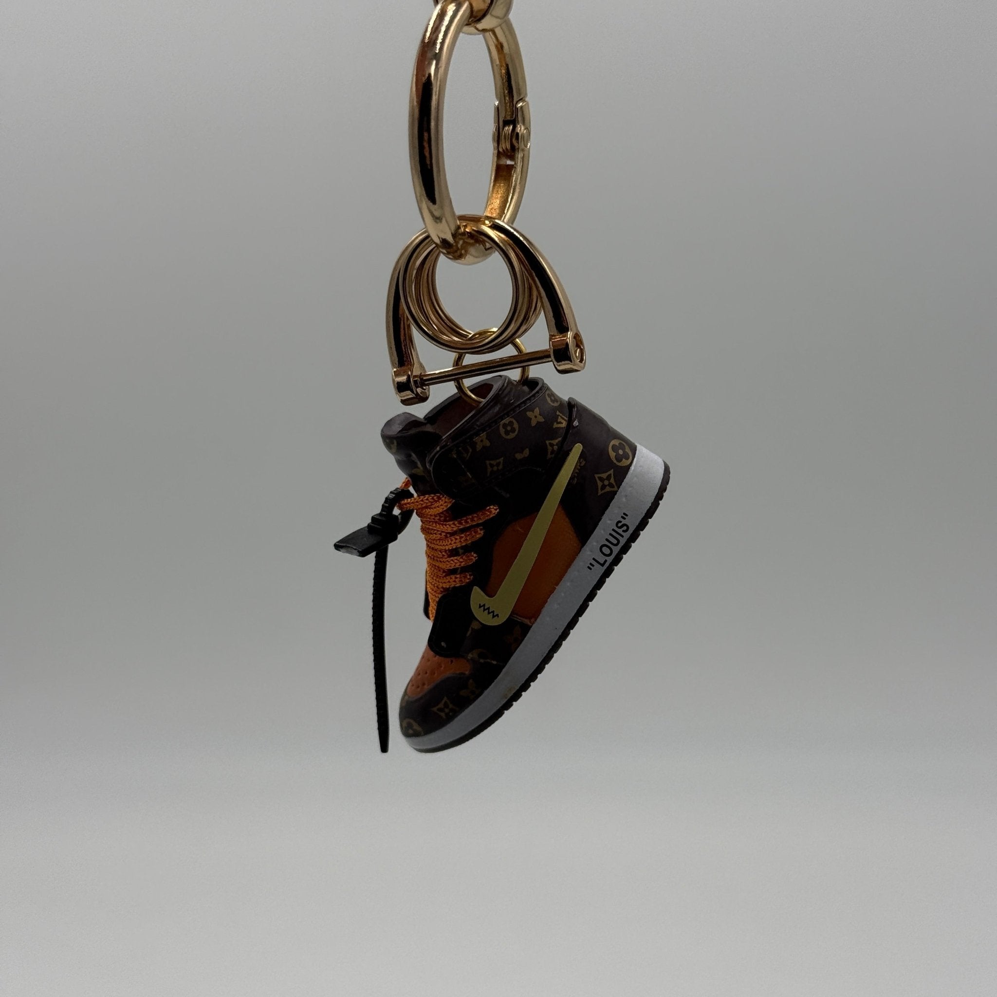 Portachiavi Jordan 1 LV Con Cinturino In Pelle - EV8 Style