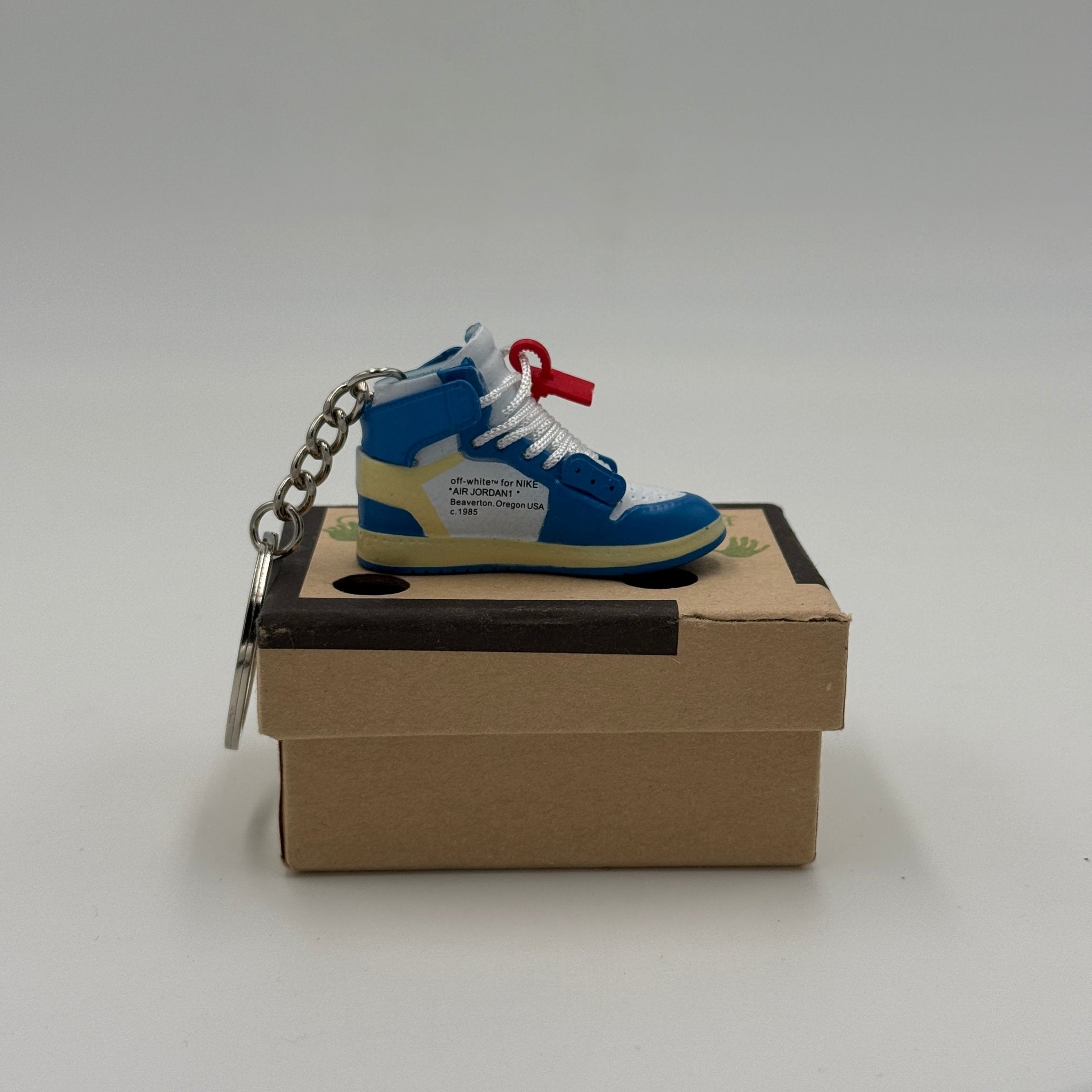 Portachiavi Jordan 1 University Blu Off White - EV8 Style