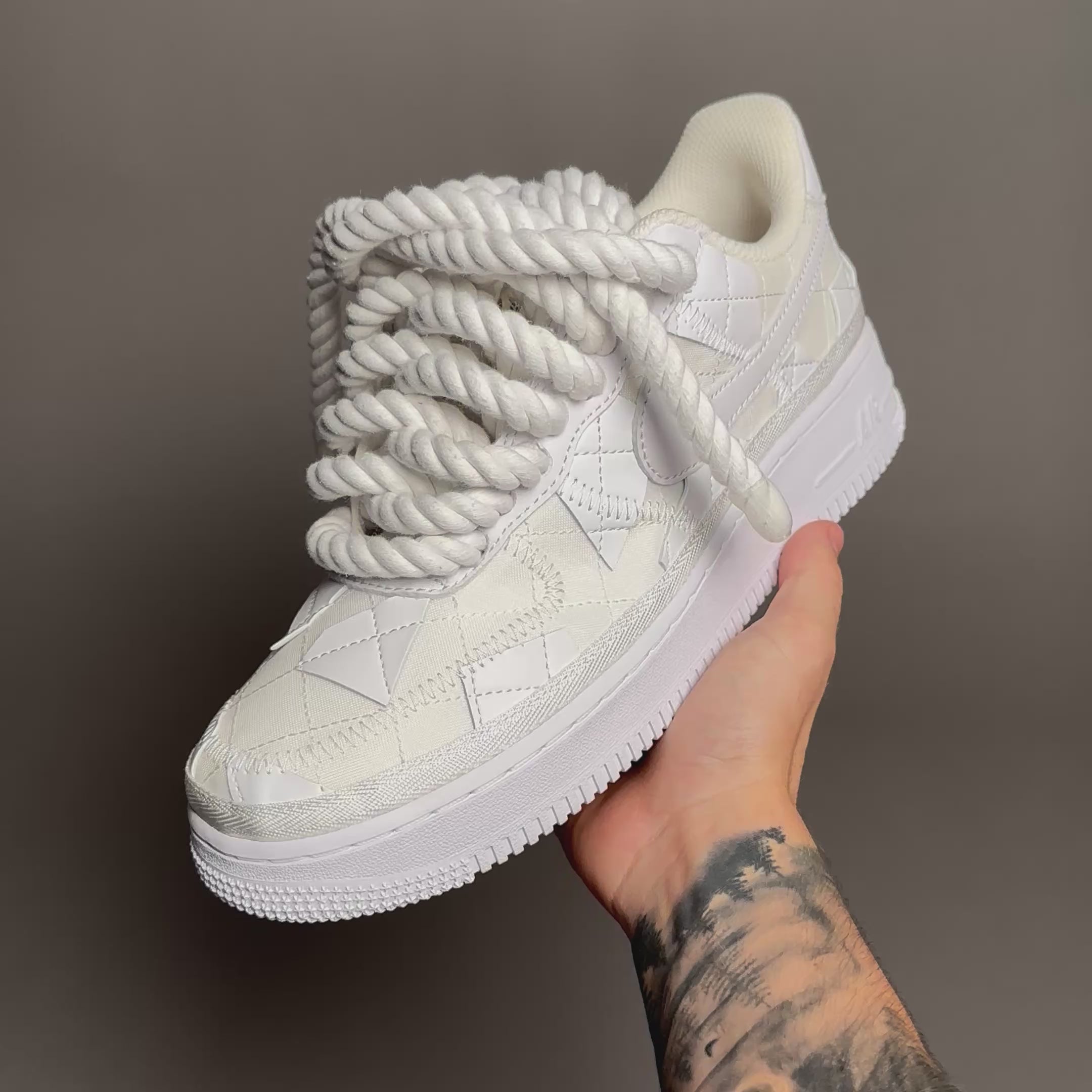 Nike Air Force 1 Billie Eilish Rope Laces Blanc V2