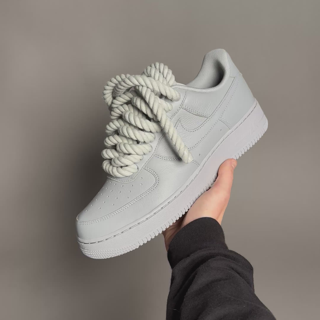 Nike Air Force 1 Pastel "Rope Laces Grey Tint" V2