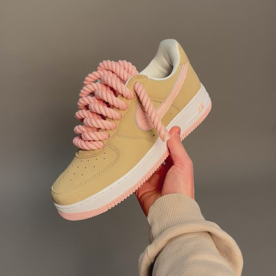 Nike Air Force 1 Malibu "Rope Laces Pink Tint" V1