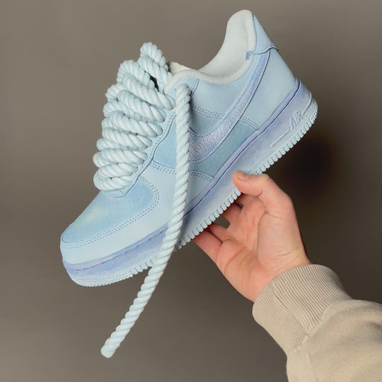 Nike Air Force 1 Glacial "Rope Laces Glacial Tint" V2